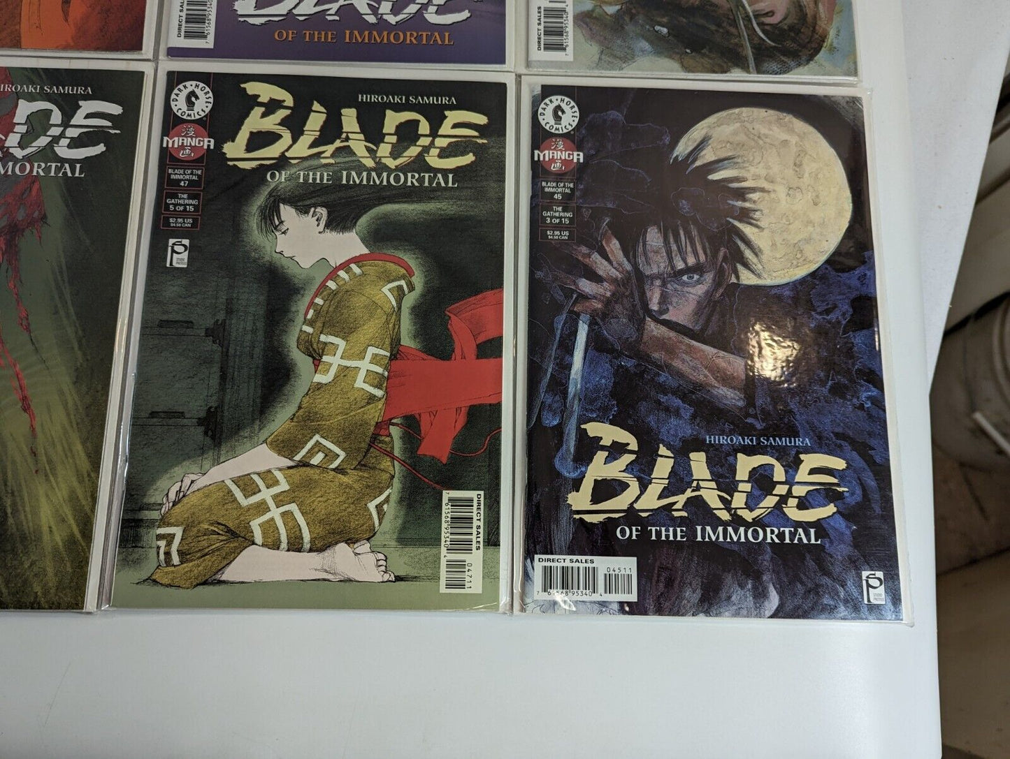 Blade of the Immortal Manga Comic Lot Dreamsong Dark Shadows Gathering +more NM