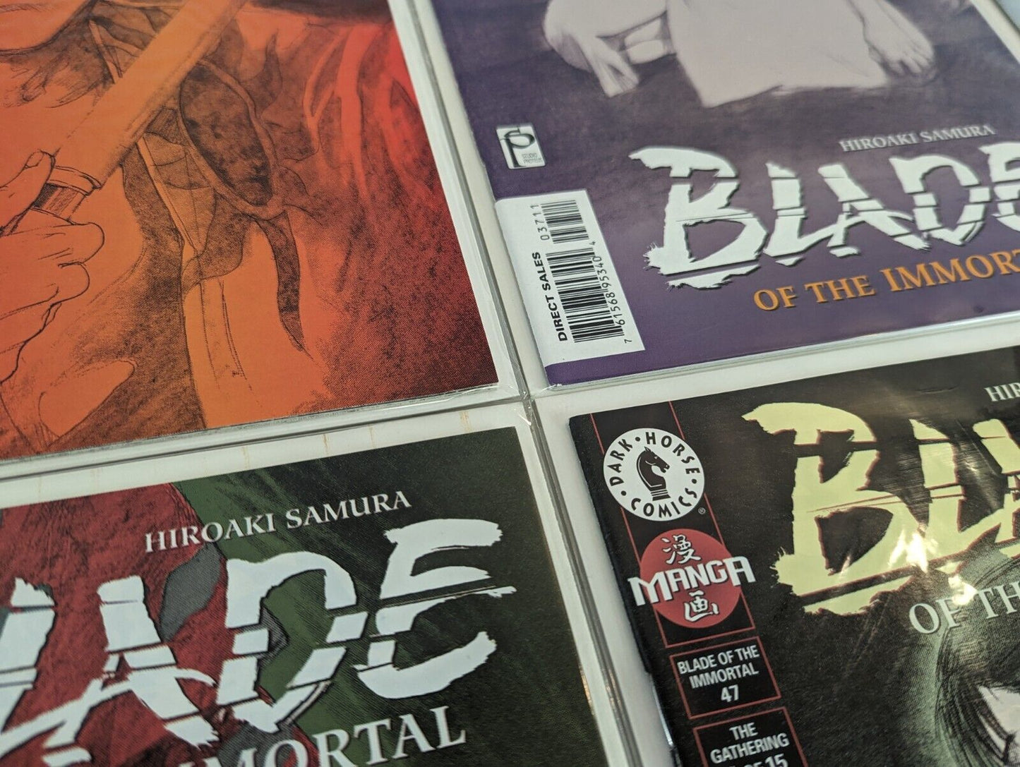 Blade of the Immortal Manga Comic Lot Dreamsong Dark Shadows Gathering +more NM