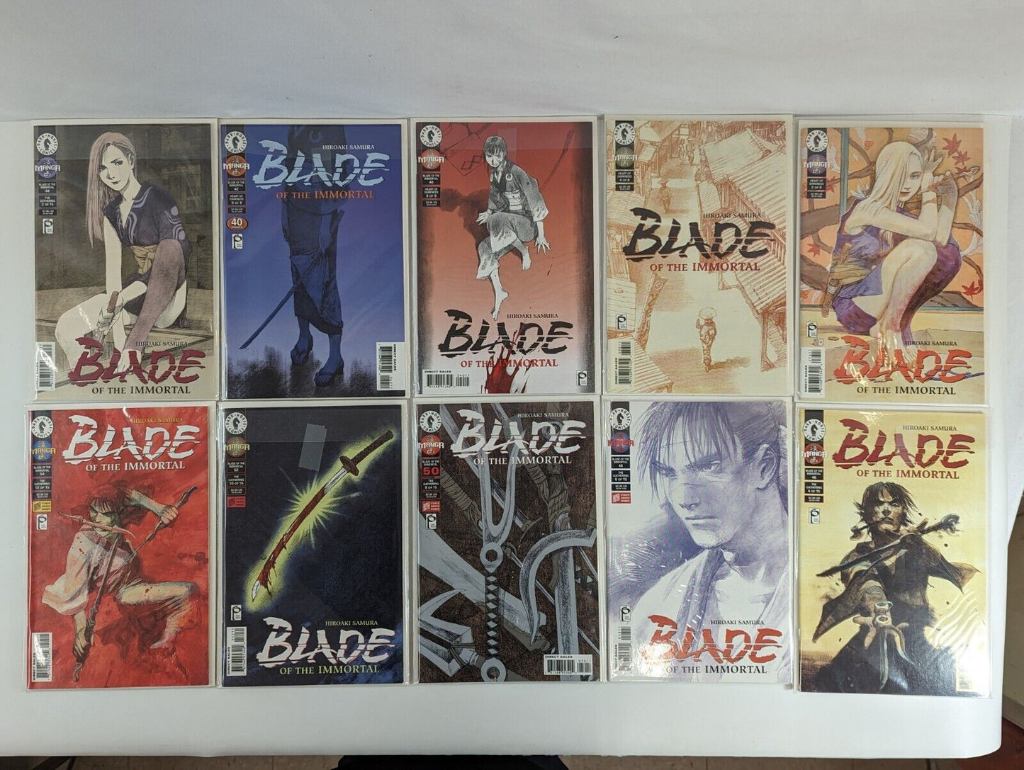 Blade of the Immortal Manga Comic Lot Dreamsong Dark Shadows Gathering +more NM