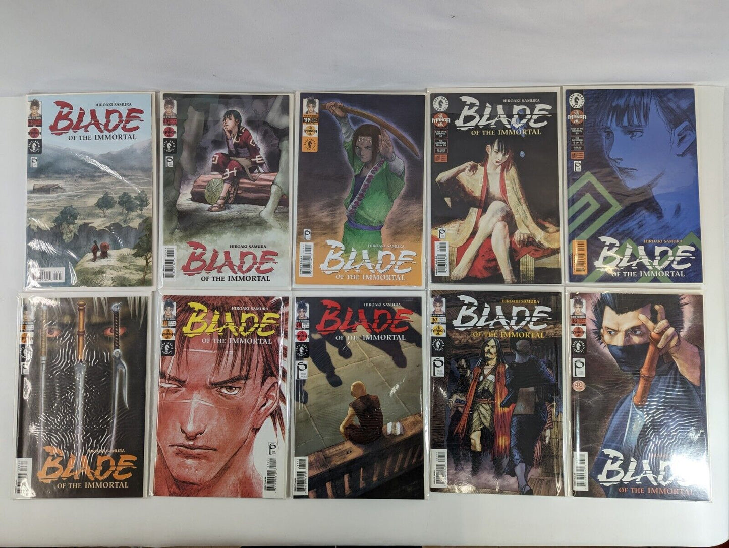 Blade of the Immortal Manga Comic Lot Dreamsong Dark Shadows Gathering +more NM