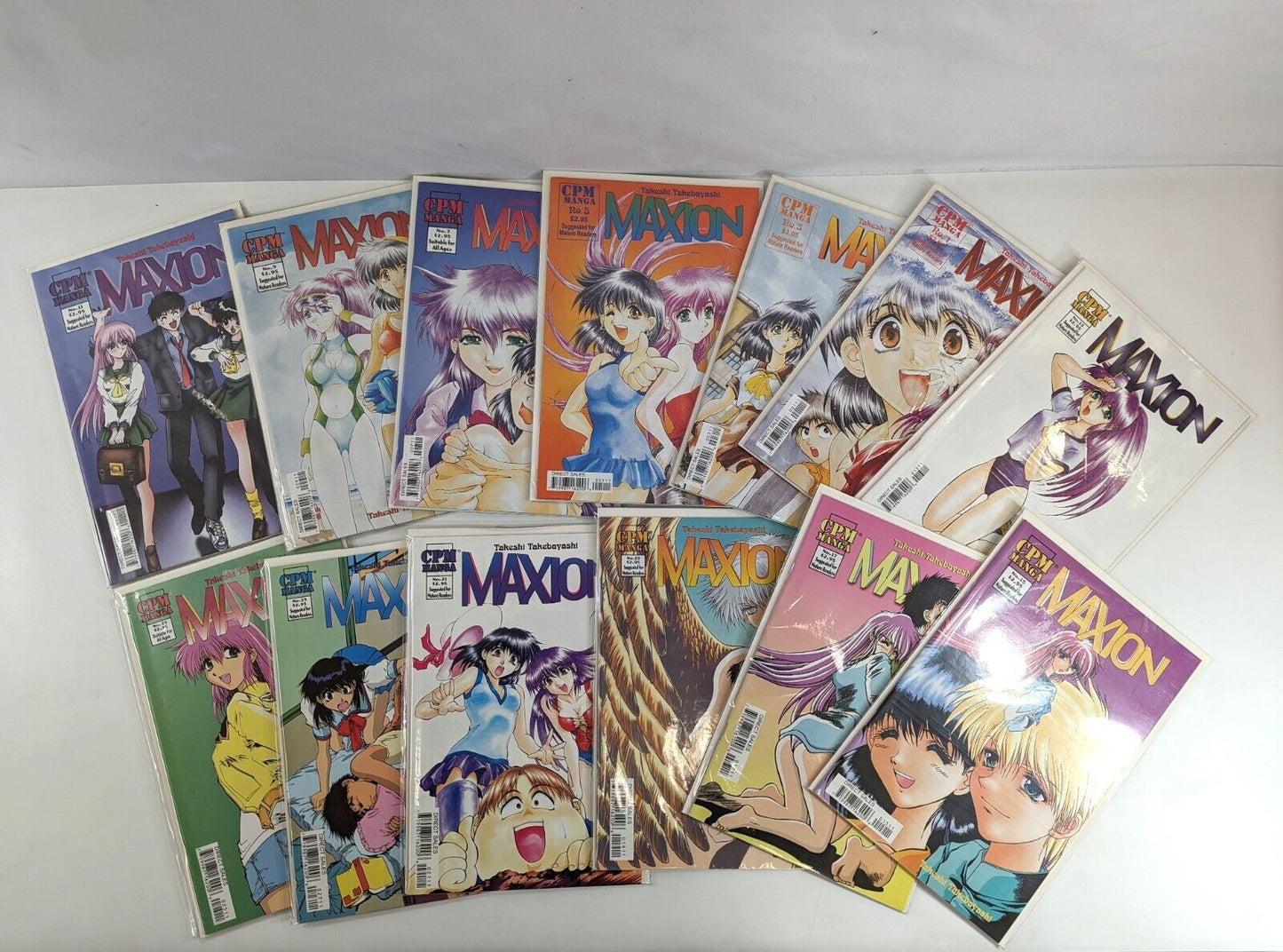 Maxxion #1-26 CPM Manga Comics Lot Takeshi Takebayashi Anime Complete Set NM