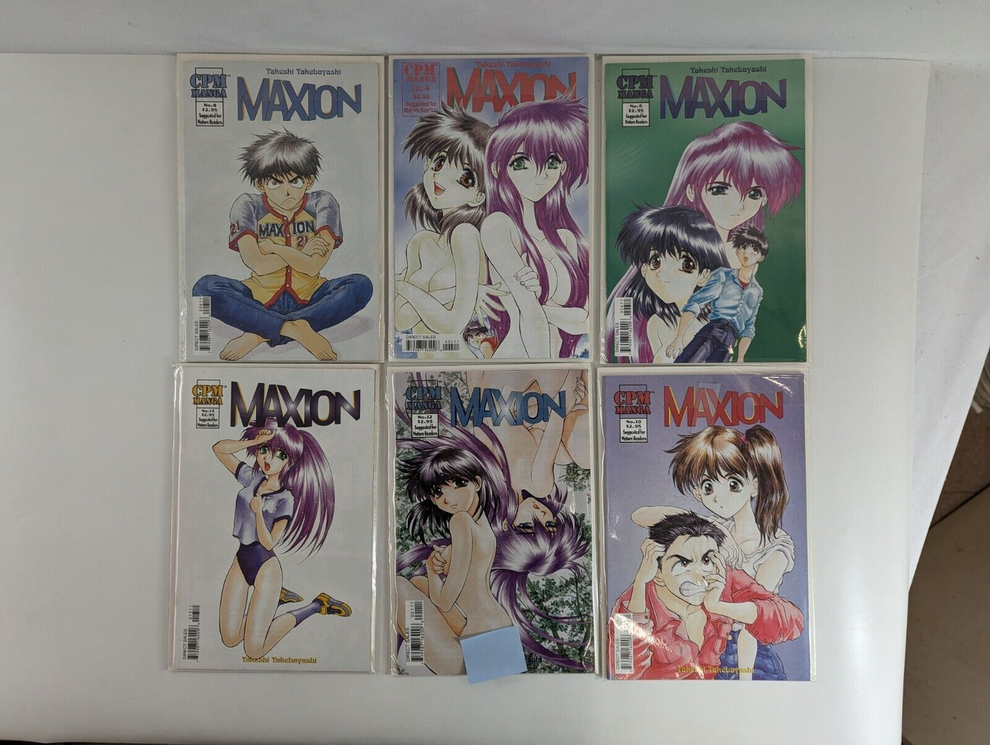 Maxxion #1-26 CPM Manga Comics Lot Takeshi Takebayashi Anime Complete Set NM