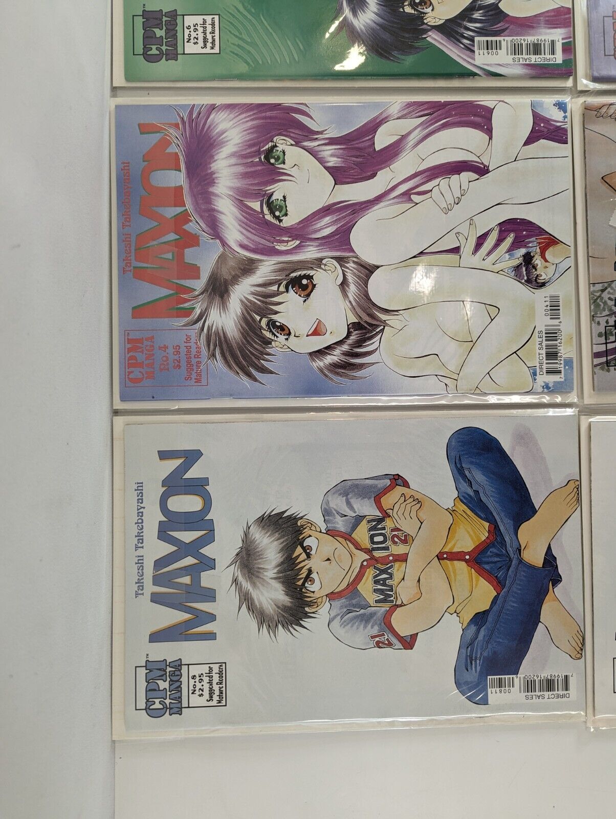 Maxxion #1-26 CPM Manga Comics Lot Takeshi Takebayashi Anime Complete Set NM