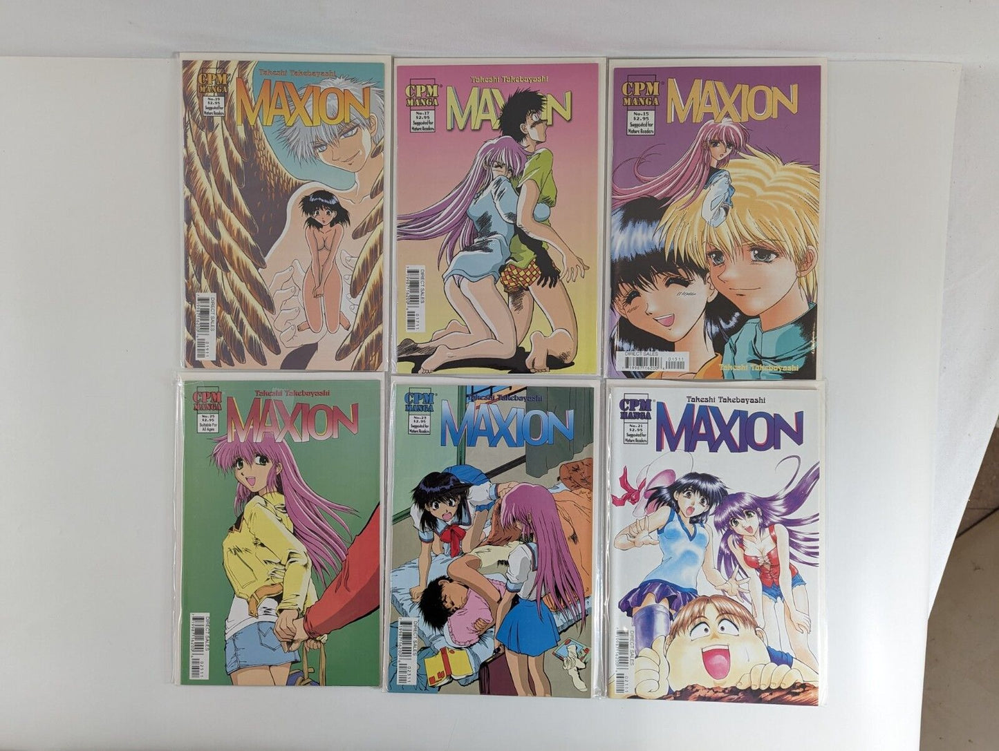 Maxxion #1-26 CPM Manga Comics Lot Takeshi Takebayashi Anime Complete Set NM