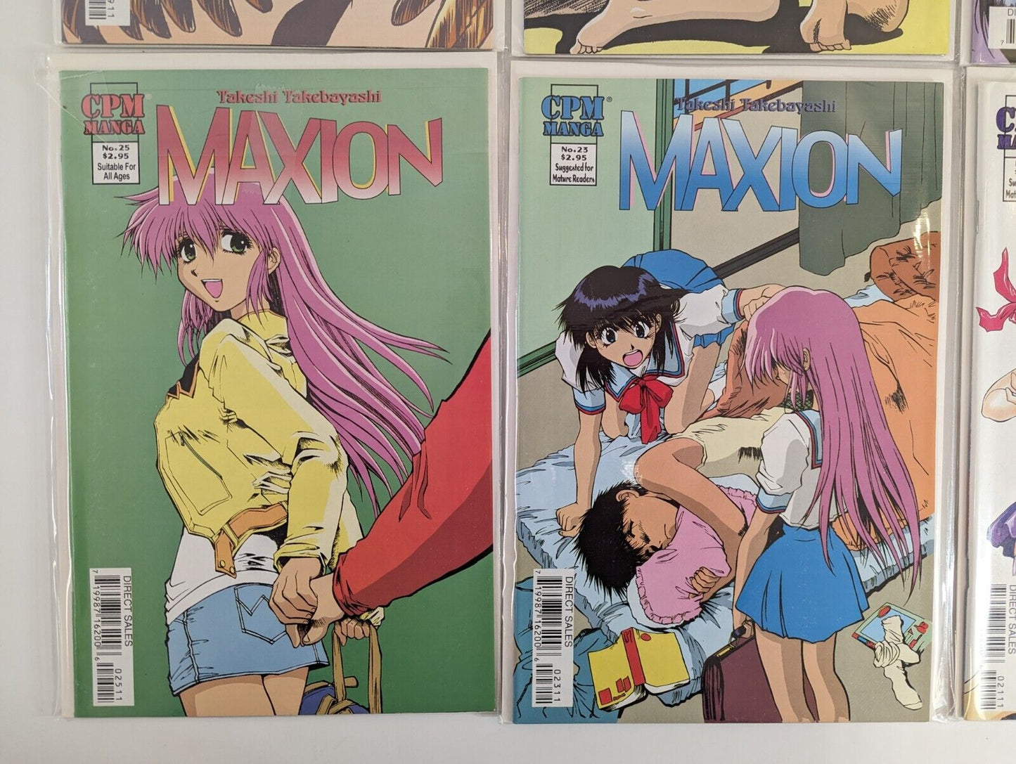 Maxxion #1-26 CPM Manga Comics Lot Takeshi Takebayashi Anime Complete Set NM