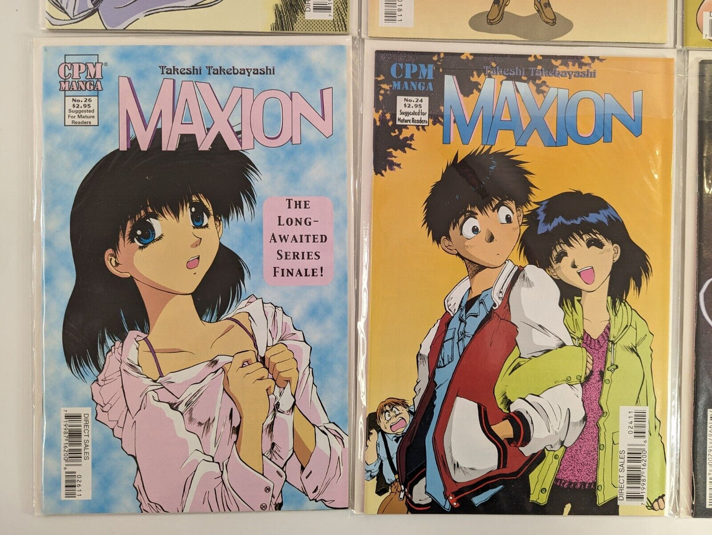 Maxxion #1-26 CPM Manga Comics Lot Takeshi Takebayashi Anime Complete Set NM