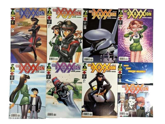 Cannon God Exaxxion #1-8 (Dark Horse, 2001-02) Lot of 8 Comic Books Manga NM