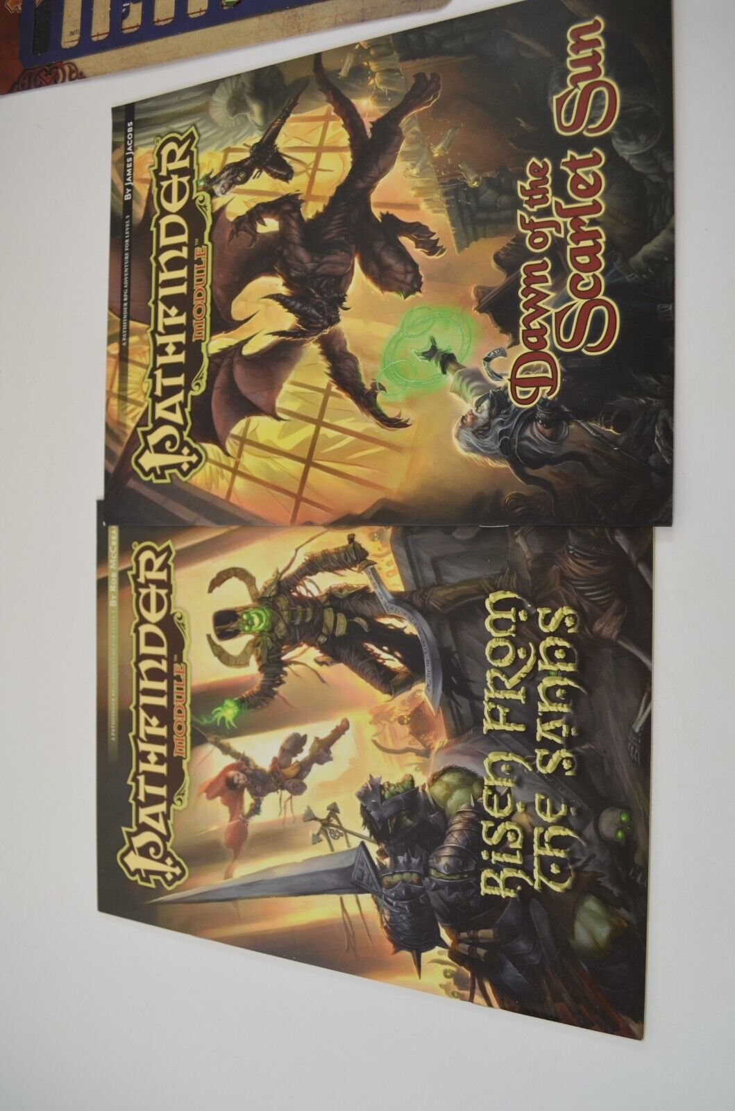 Pathfinder Modules LOT Crawl Classics Dragon Age Crimson Throne Combat Pad more