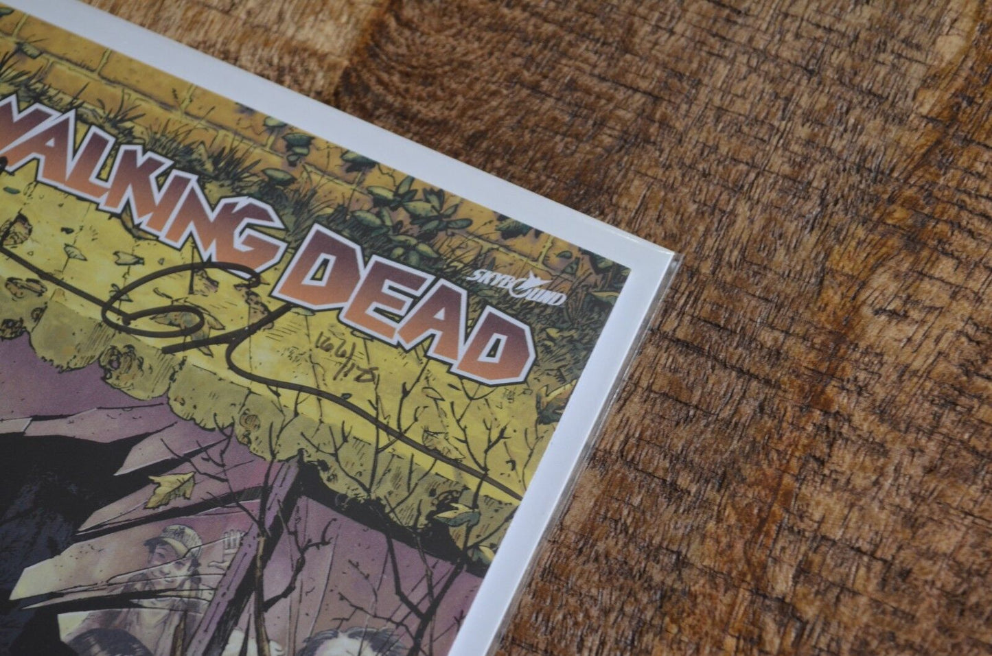 Walking Dead #150 2016 Homage Variant Comic Book Signed Gaudiano w/ COA NM