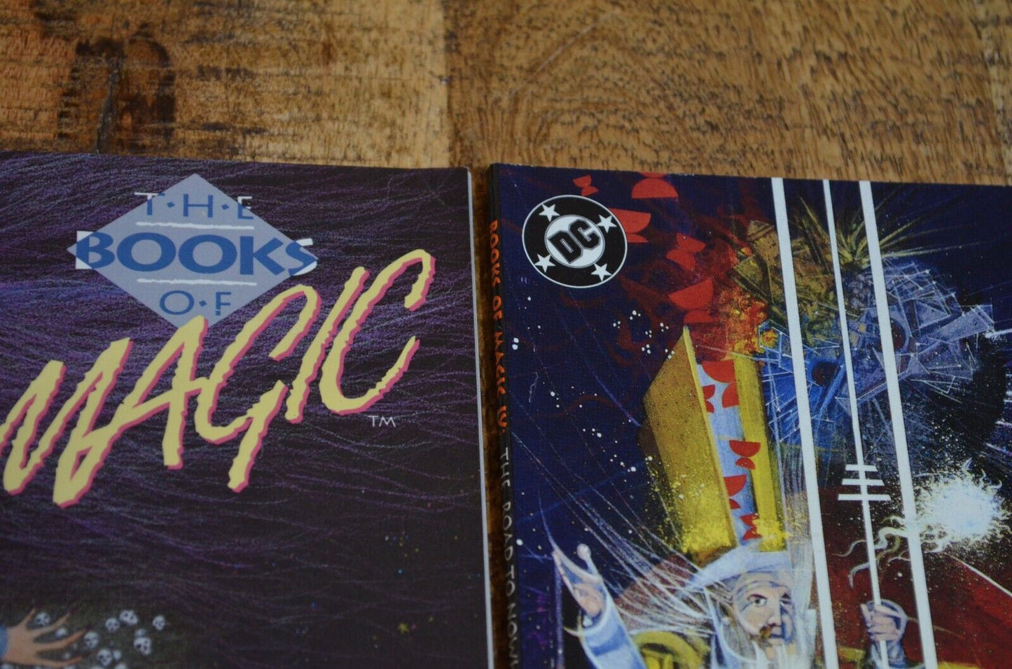 Books of Magic #2 3 4 DC Comics Trade Paperback TPB Lot of 3 NM 9.2