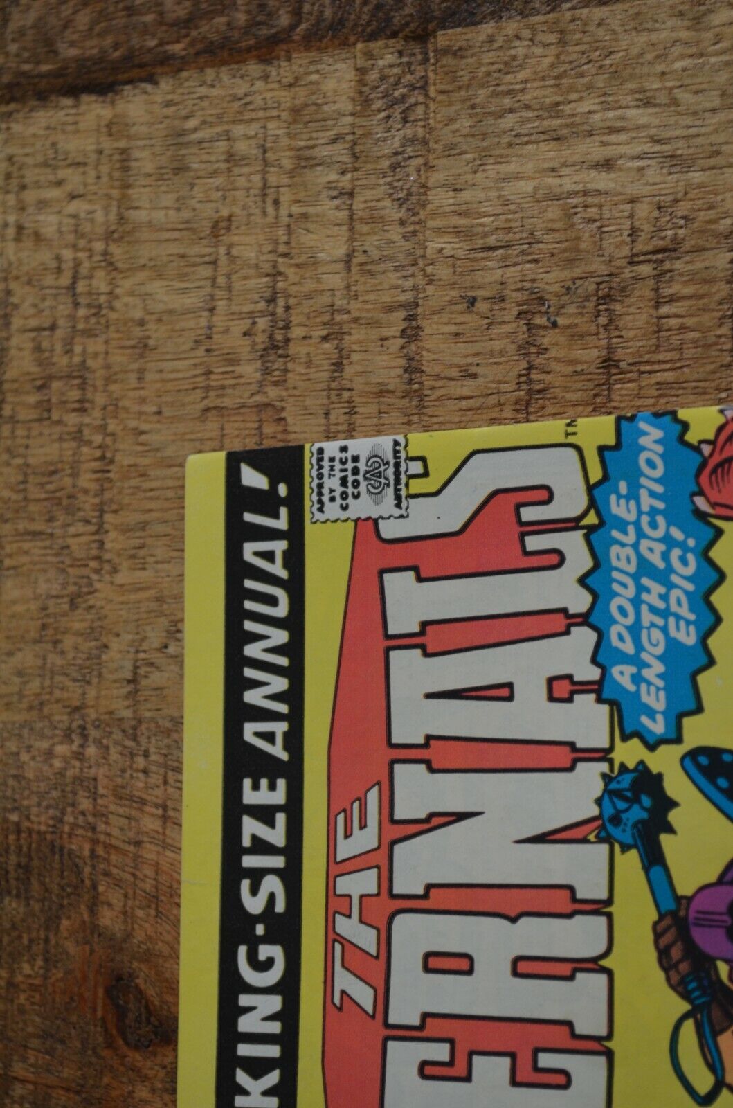 Eternals Annual #1 Marvel Comic Book 1977 Tutinax 1st App VF- 7.0