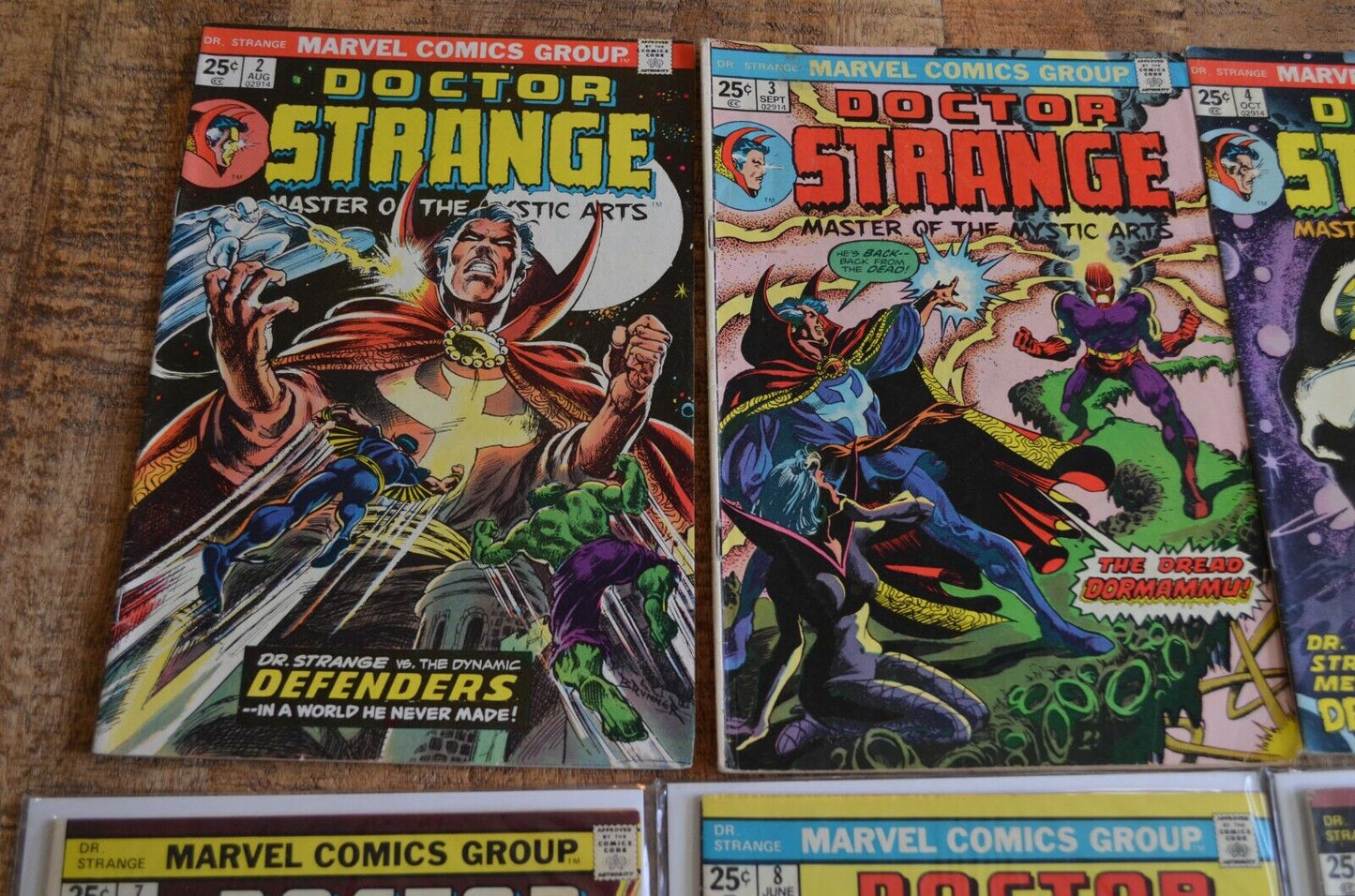 Doctor Strange #2-11 Marvel Comic Book Lot of 10 Dormammu Appearance FN- 5.5