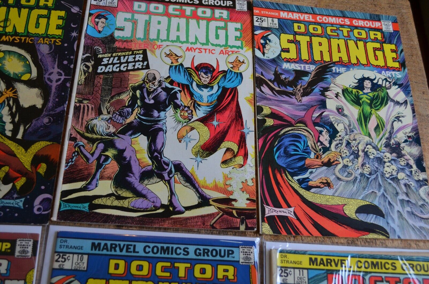 Doctor Strange #2-11 Marvel Comic Book Lot of 10 Dormammu Appearance FN- 5.5