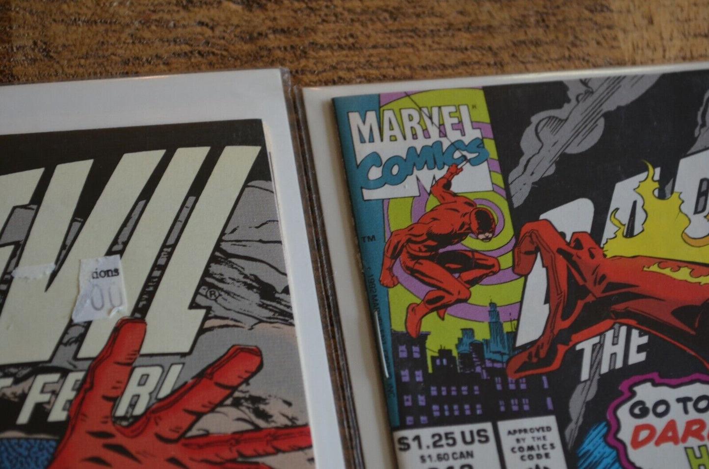 Daredevil #311 312 313 314 315 316 Marvel Comic Book Lot of 6 NM- 9.0