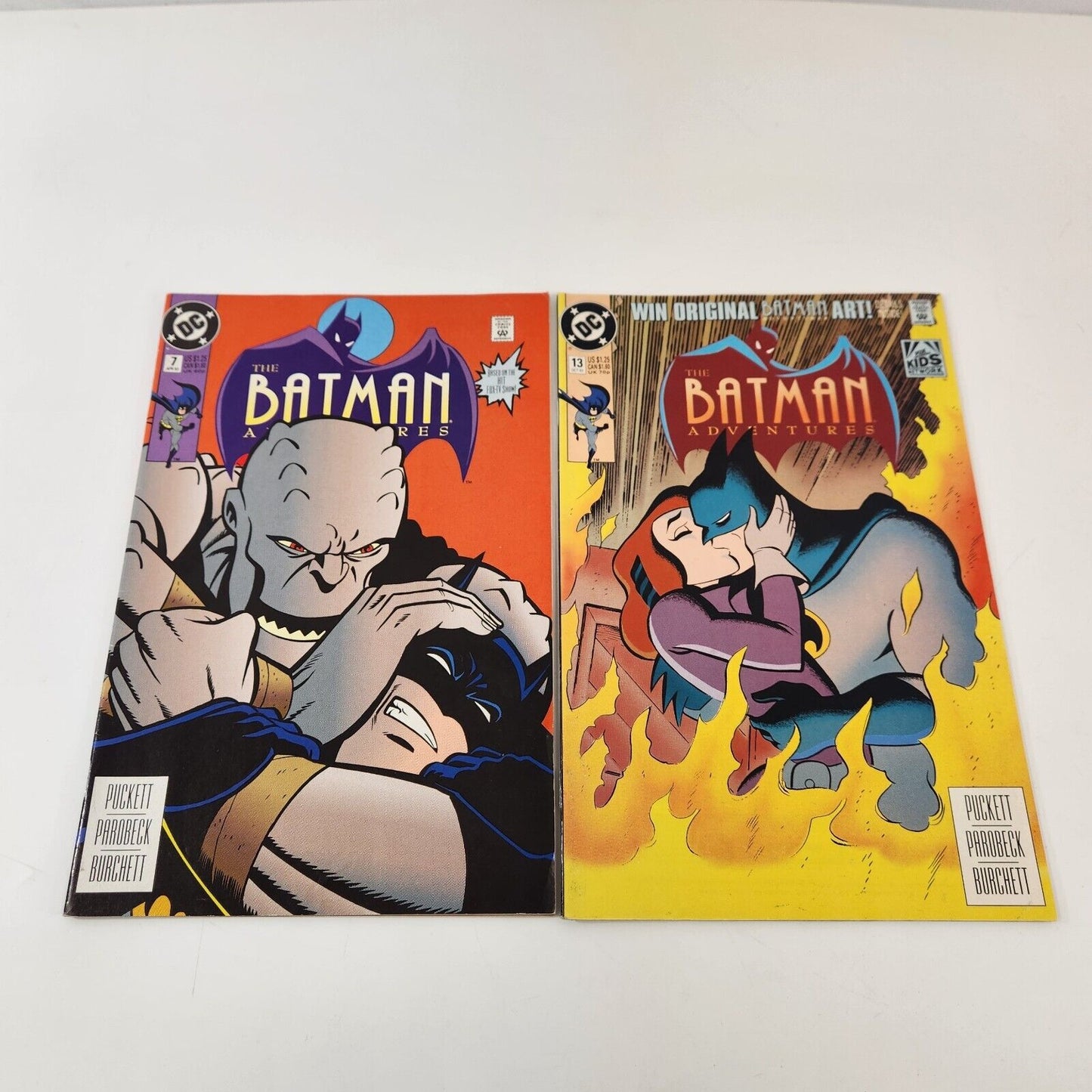 Batman Adventures #8 13 Clayface Talia al Ghul 1993 DC Comics Lot of 2 VF 8.0