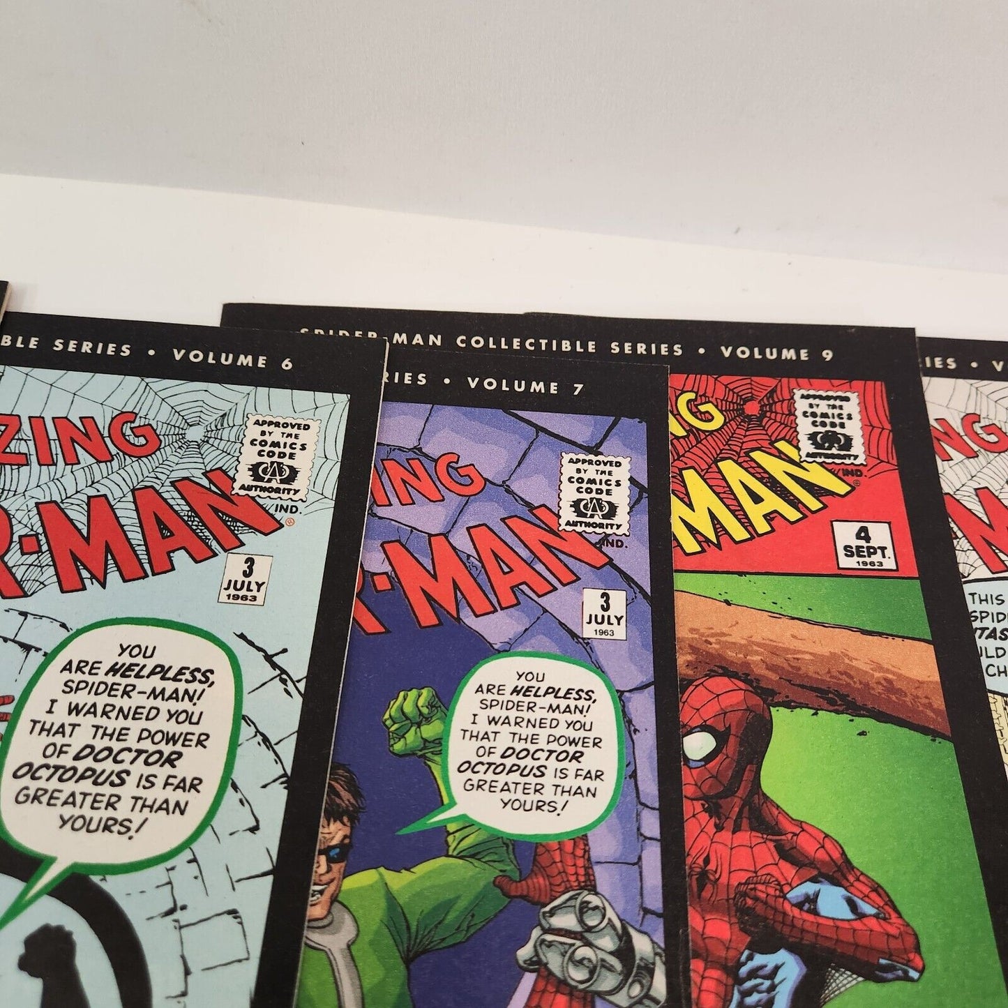 Spider-Man Collectible Series 1 2 4 6 7 9 10 13 16-18 20-23 Marvel Comic Lot FN+