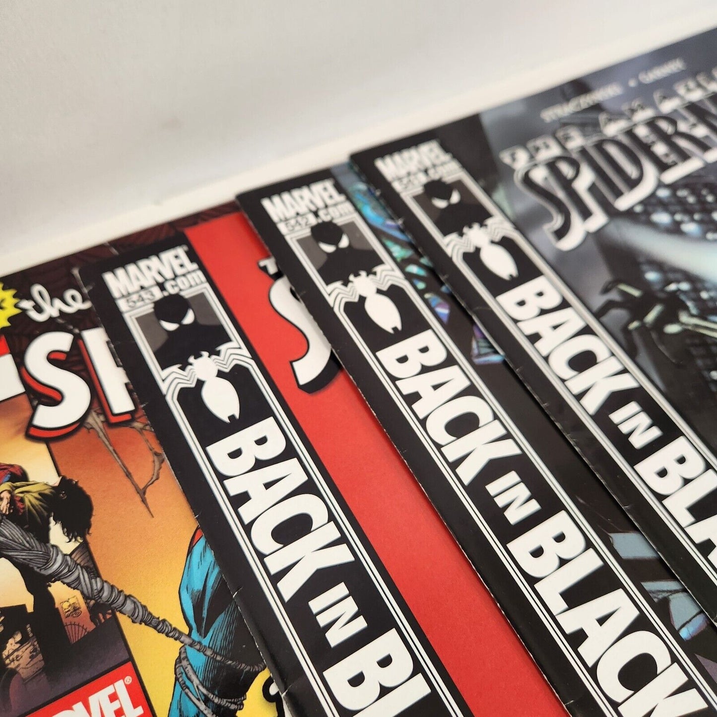 Amazing Spiderman #541-577 Marvel Comic Book Lot of 36 VF 8.0 Black Costume