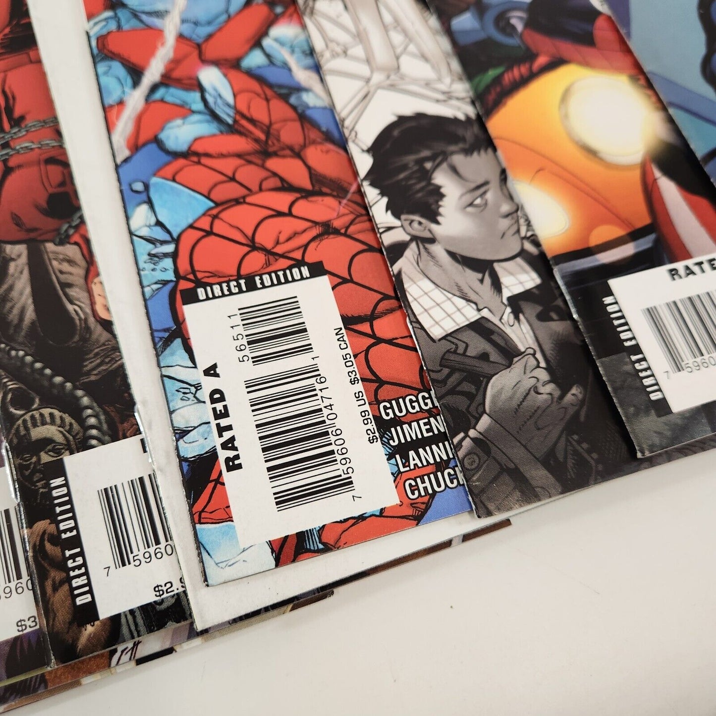 Amazing Spiderman #541-577 Marvel Comic Book Lot of 36 VF 8.0 Black Costume
