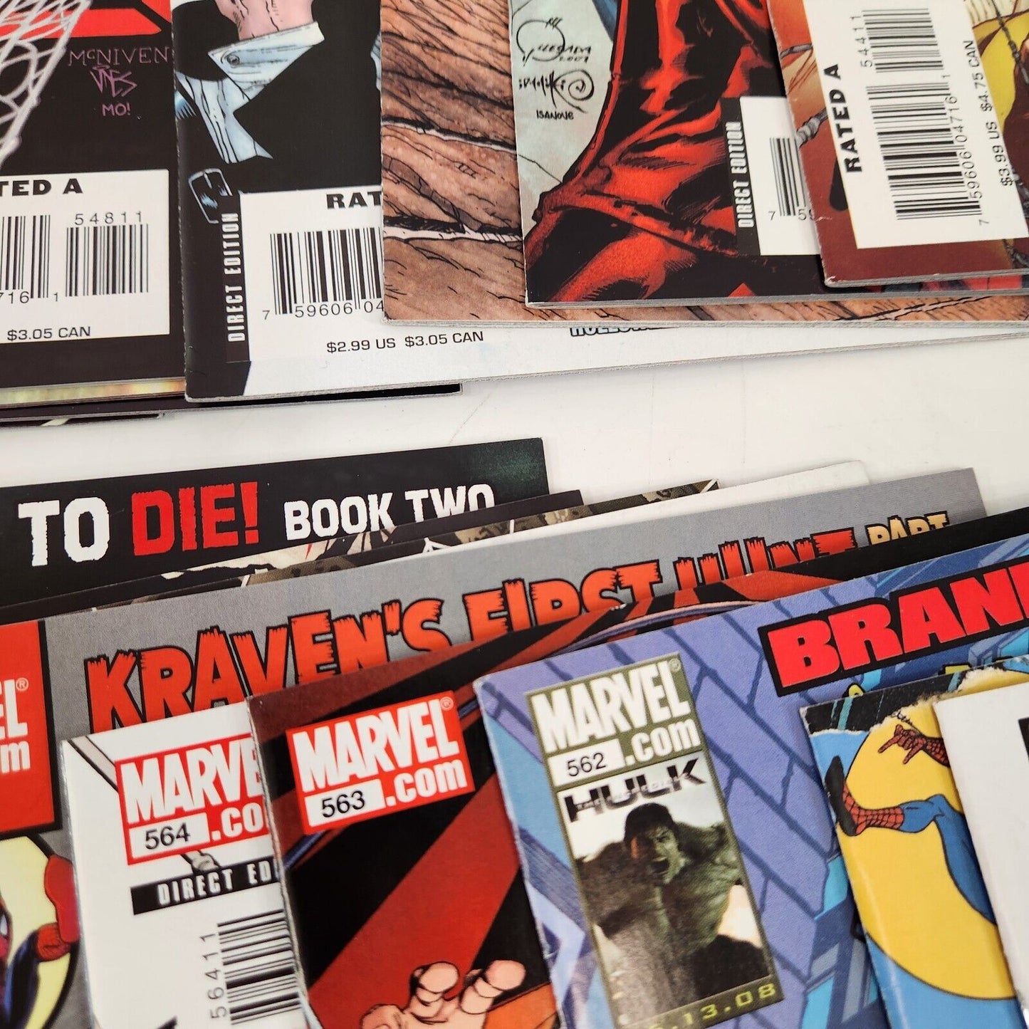 Amazing Spiderman #541-577 Marvel Comic Book Lot of 36 VF 8.0 Black Costume