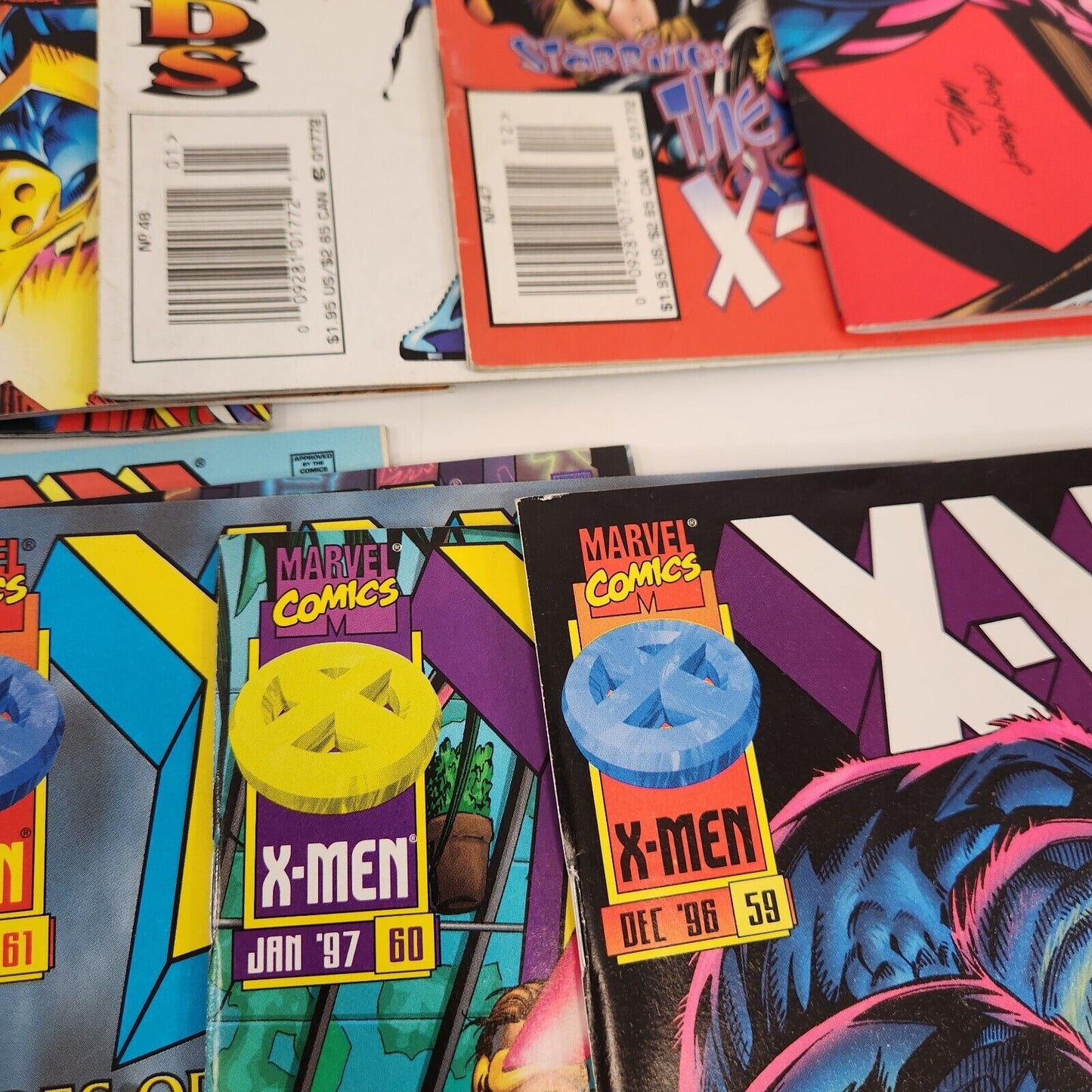 X-Men #45 47-49 51-65 70 71 Marvel Comic Book Lot of 21 VF- 7.5 Avengers App