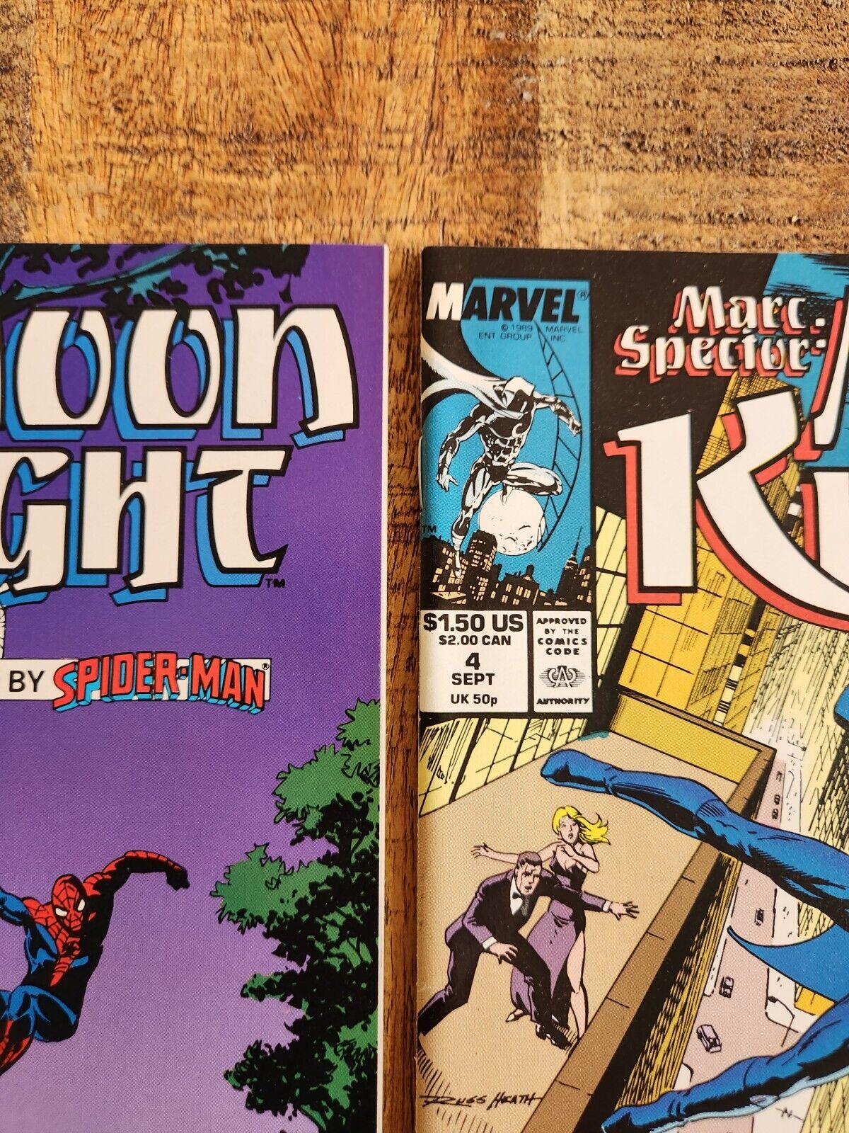 Marc Spector Moon Knight #2 4 5 6 7 8 Marvel Comic Book Lot VF/NM 9.0 Spider-Man