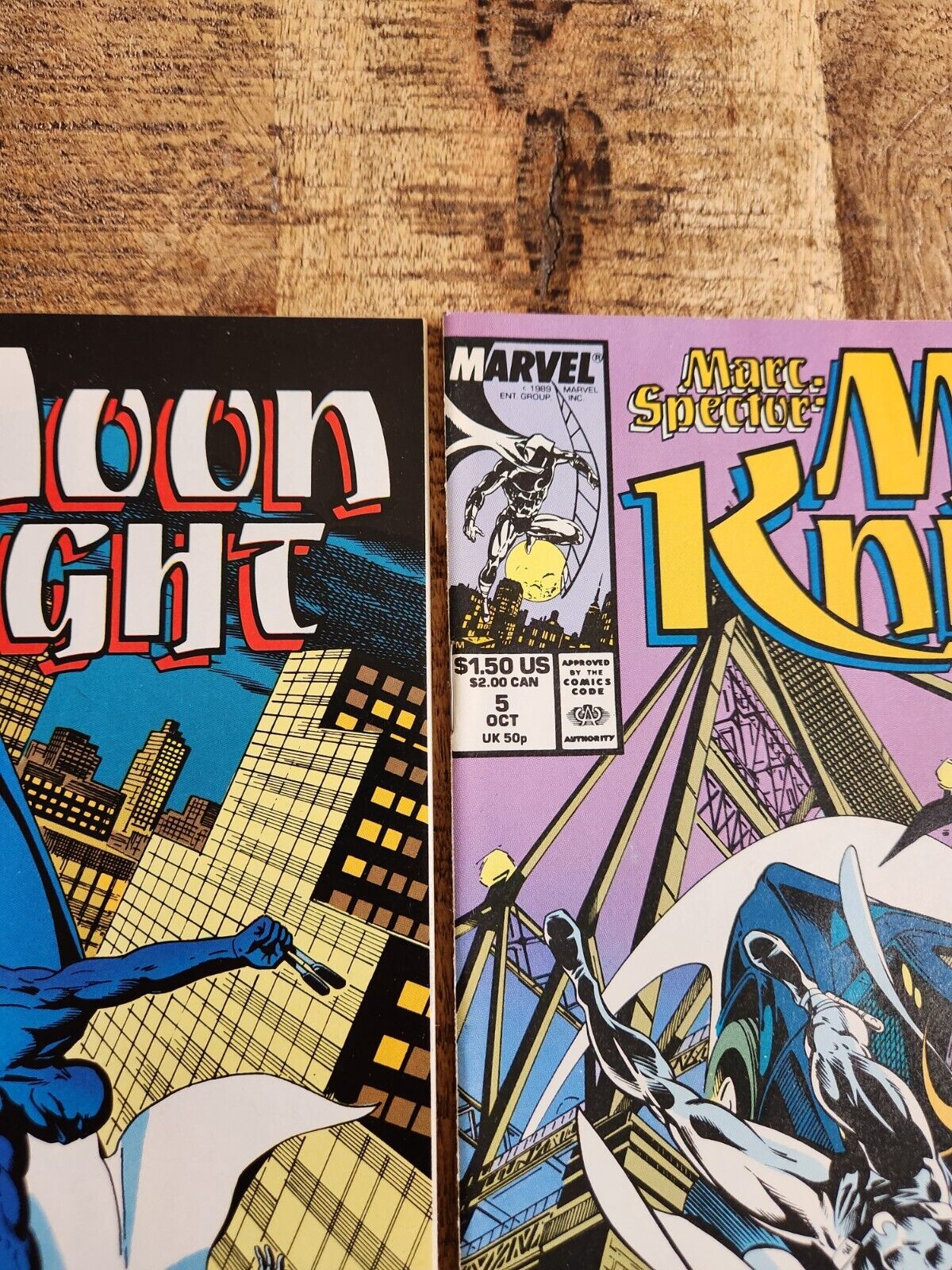 Marc Spector Moon Knight #2 4 5 6 7 8 Marvel Comic Book Lot VF/NM 9.0 Spider-Man