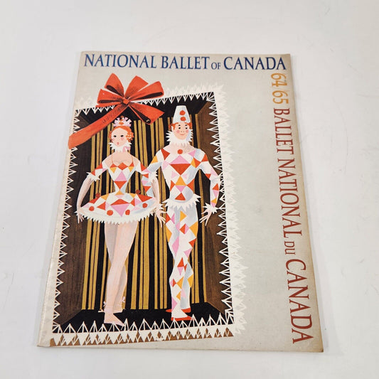 National Ballet of Canada SIGNED Program 1964-65 Franca Lois Smith Kraul Tennant