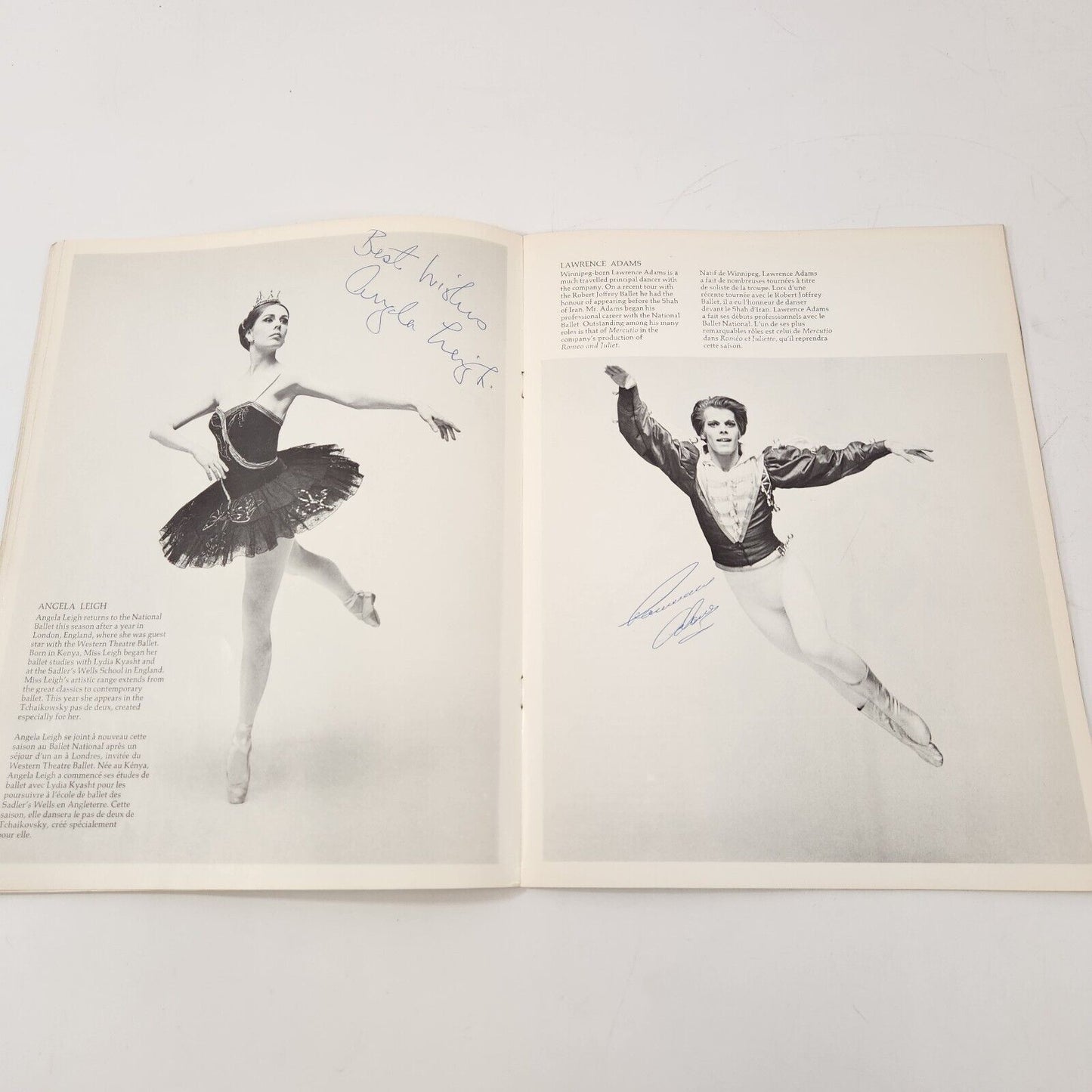 National Ballet of Canada SIGNED Program 1964-65 Franca Lois Smith Kraul Tennant