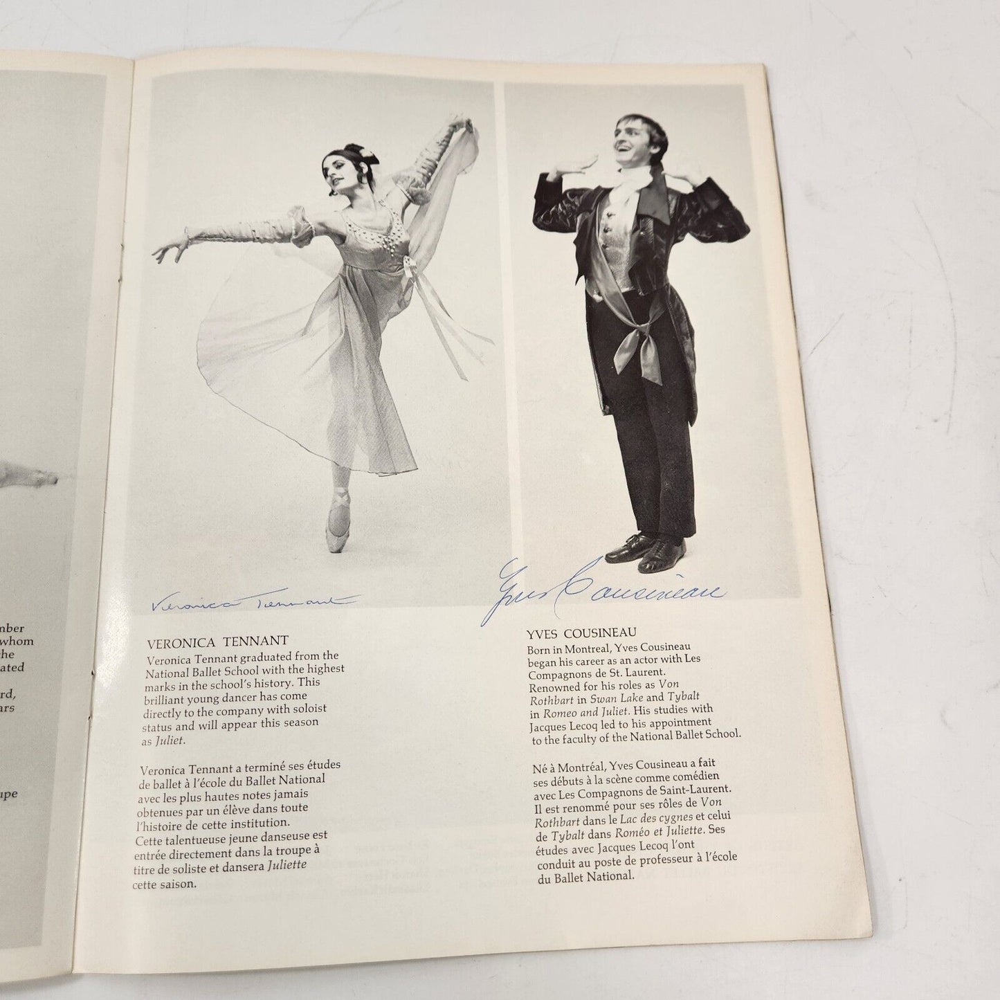 National Ballet of Canada SIGNED Program 1964-65 Franca Lois Smith Kraul Tennant