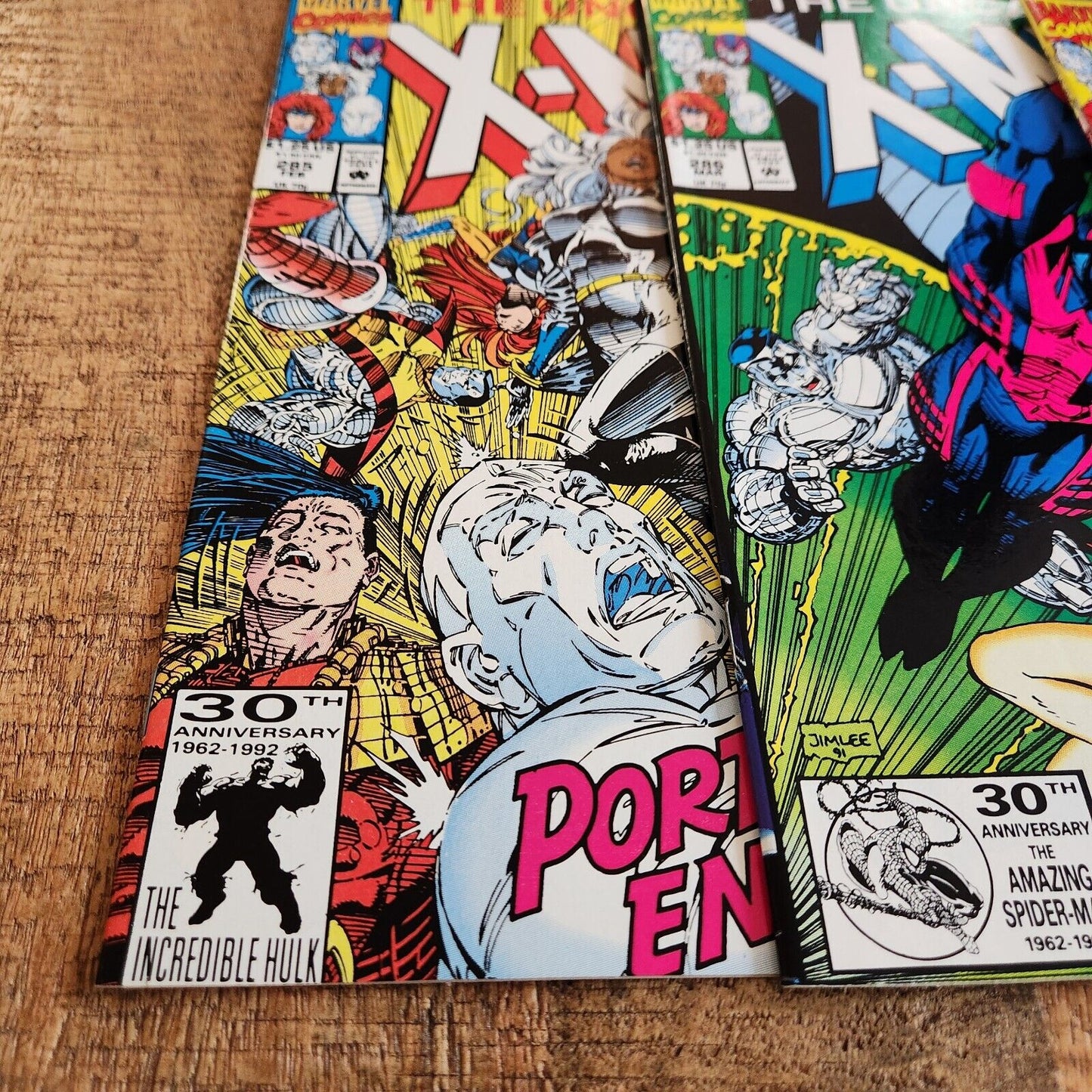 Uncanny X-Men #280-289 Marvel Comic Book Lot of 10 NM 9.4 Jean Grey Storm Iceman