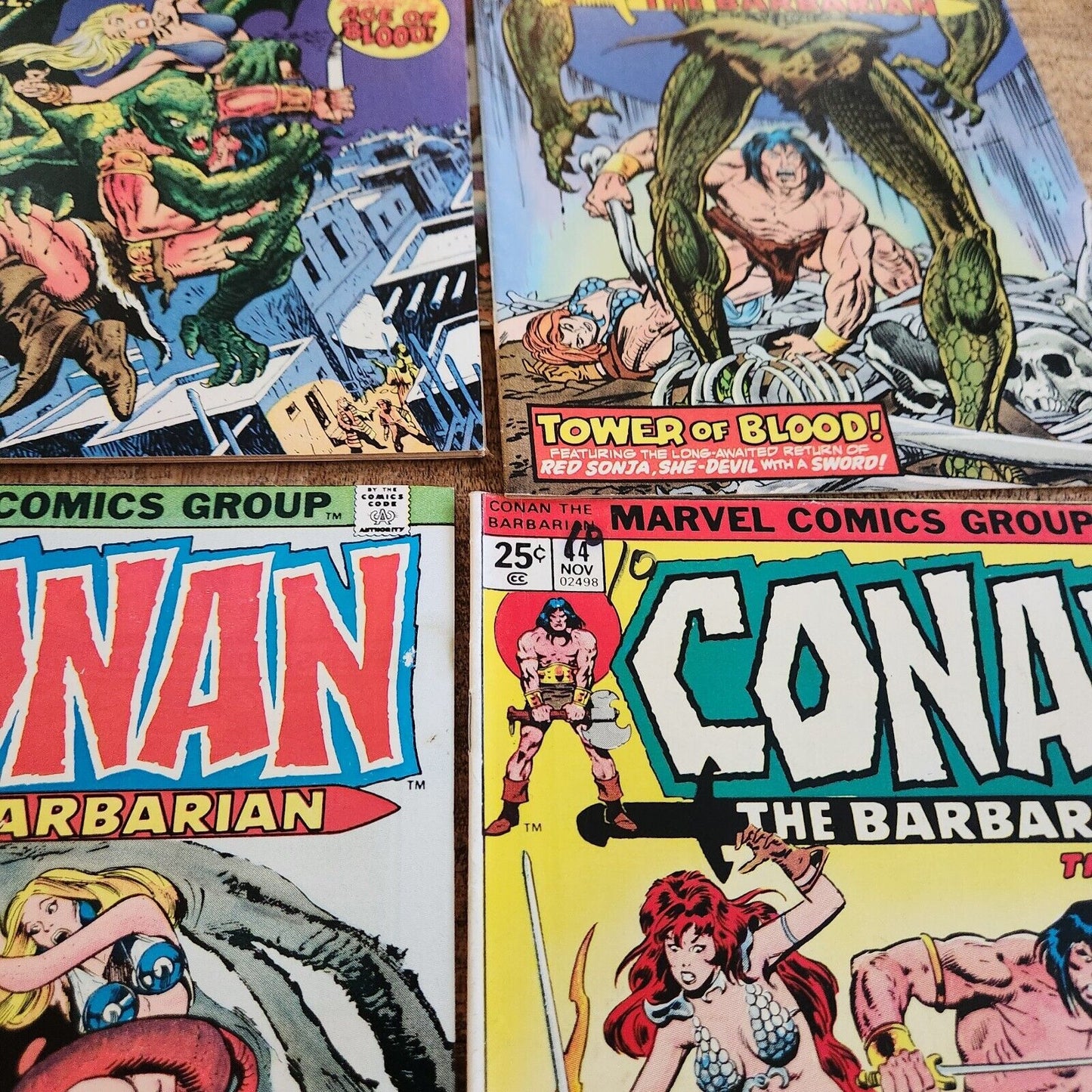 Conan The Barbarian #40-59 Marvel Comic Book Lot of 20 VF- 7.5 1974-1976