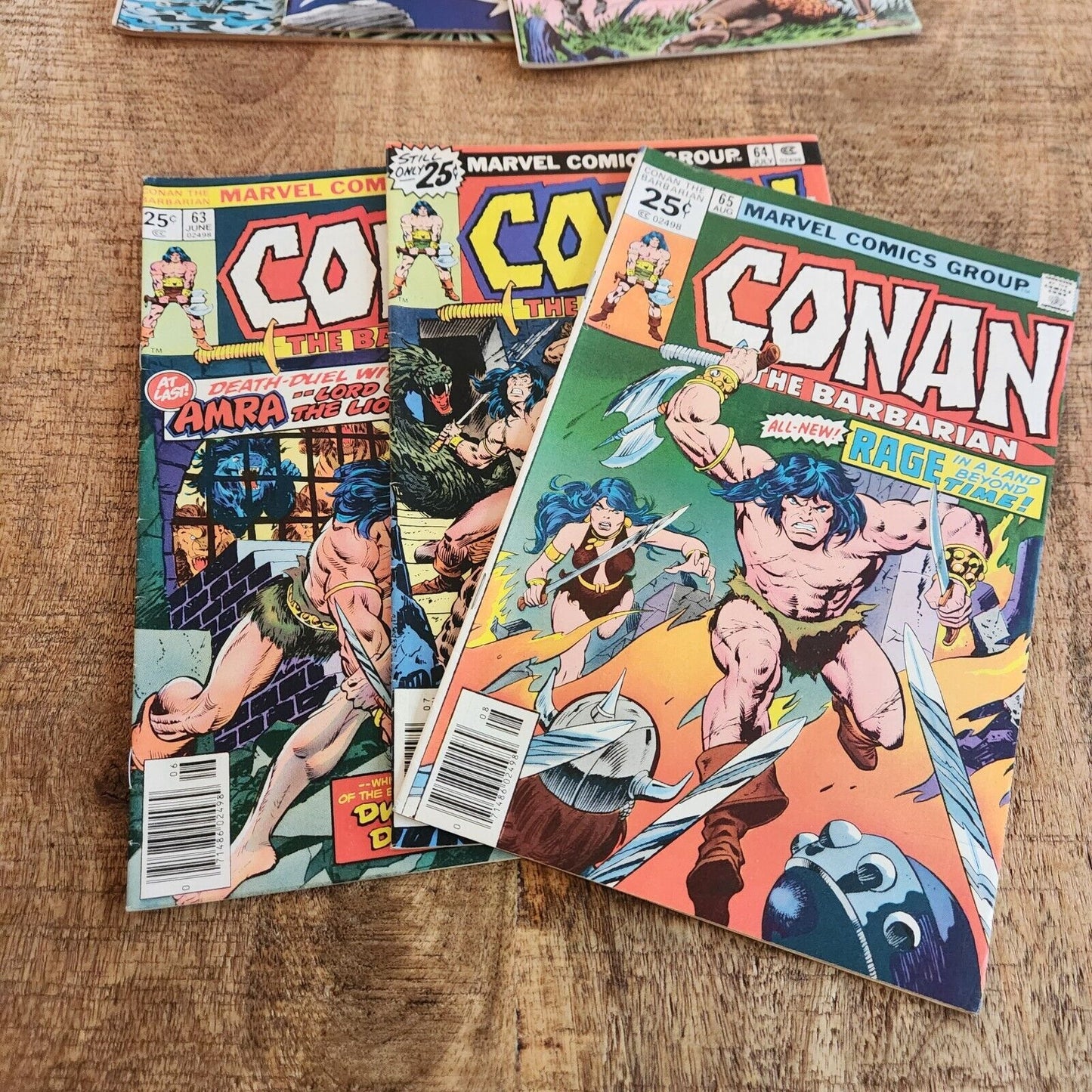 Conan The Barbarian #60-79 Marvel Comic Book Lot of 20 FN+ 6.5 1976-1977