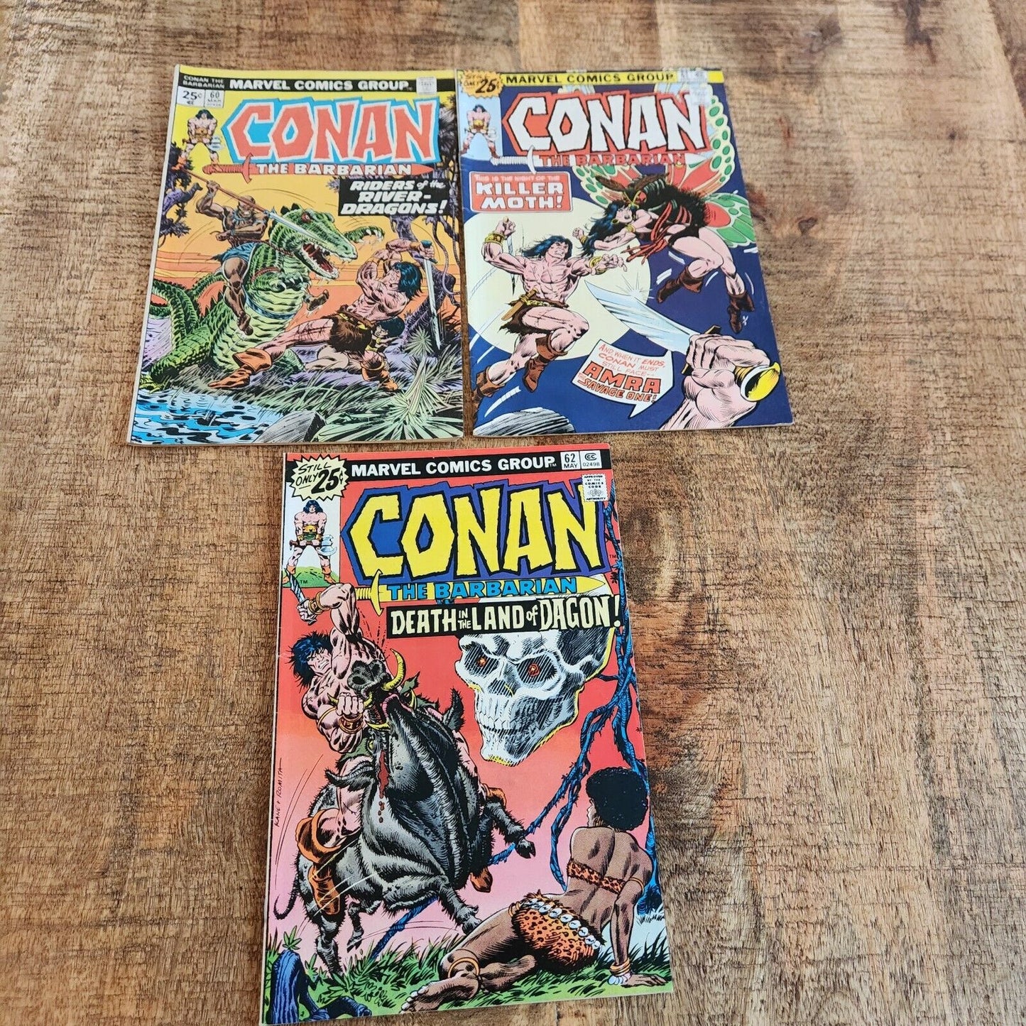 Conan The Barbarian #60-79 Marvel Comic Book Lot of 20 FN+ 6.5 1976-1977