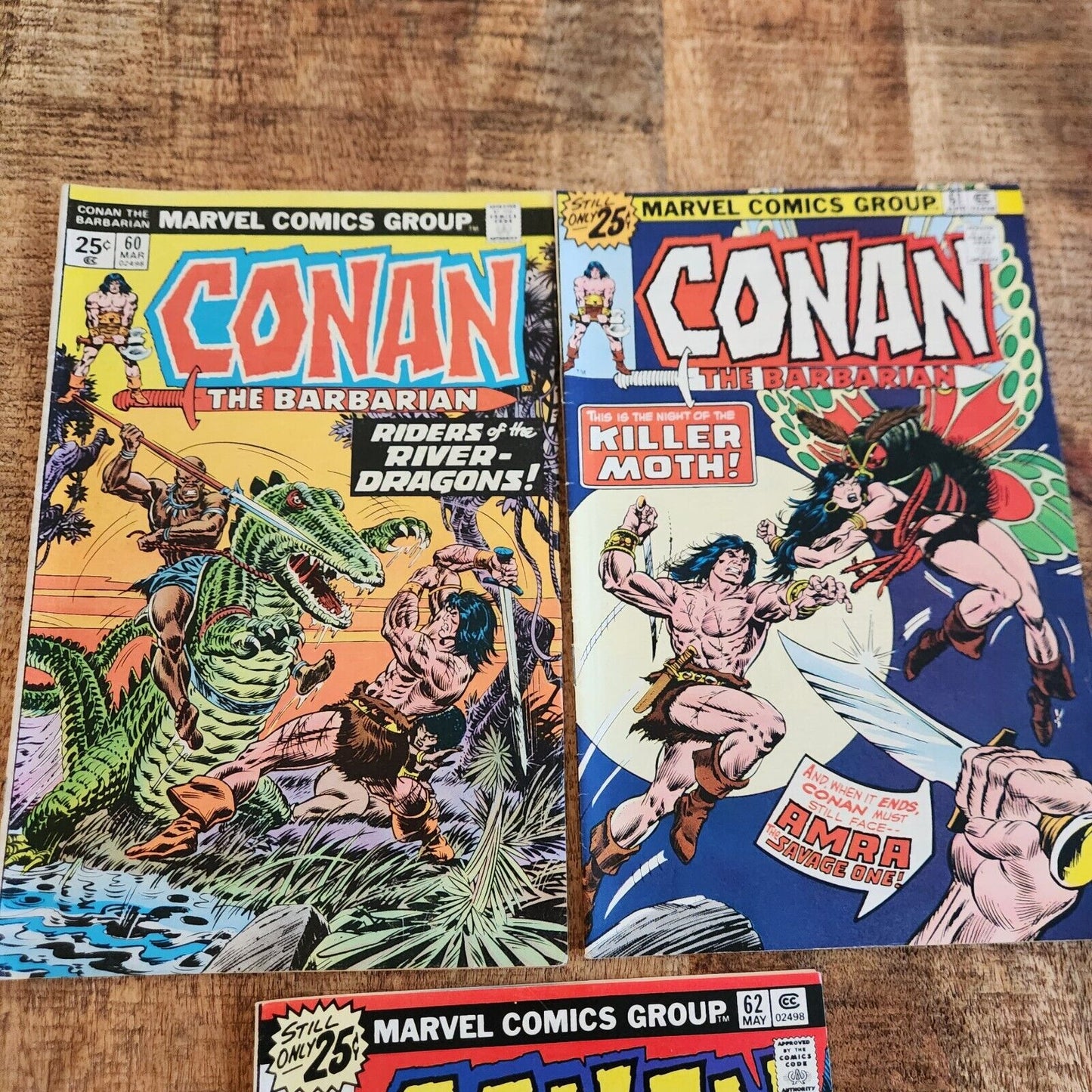 Conan The Barbarian #60-79 Marvel Comic Book Lot of 20 FN+ 6.5 1976-1977