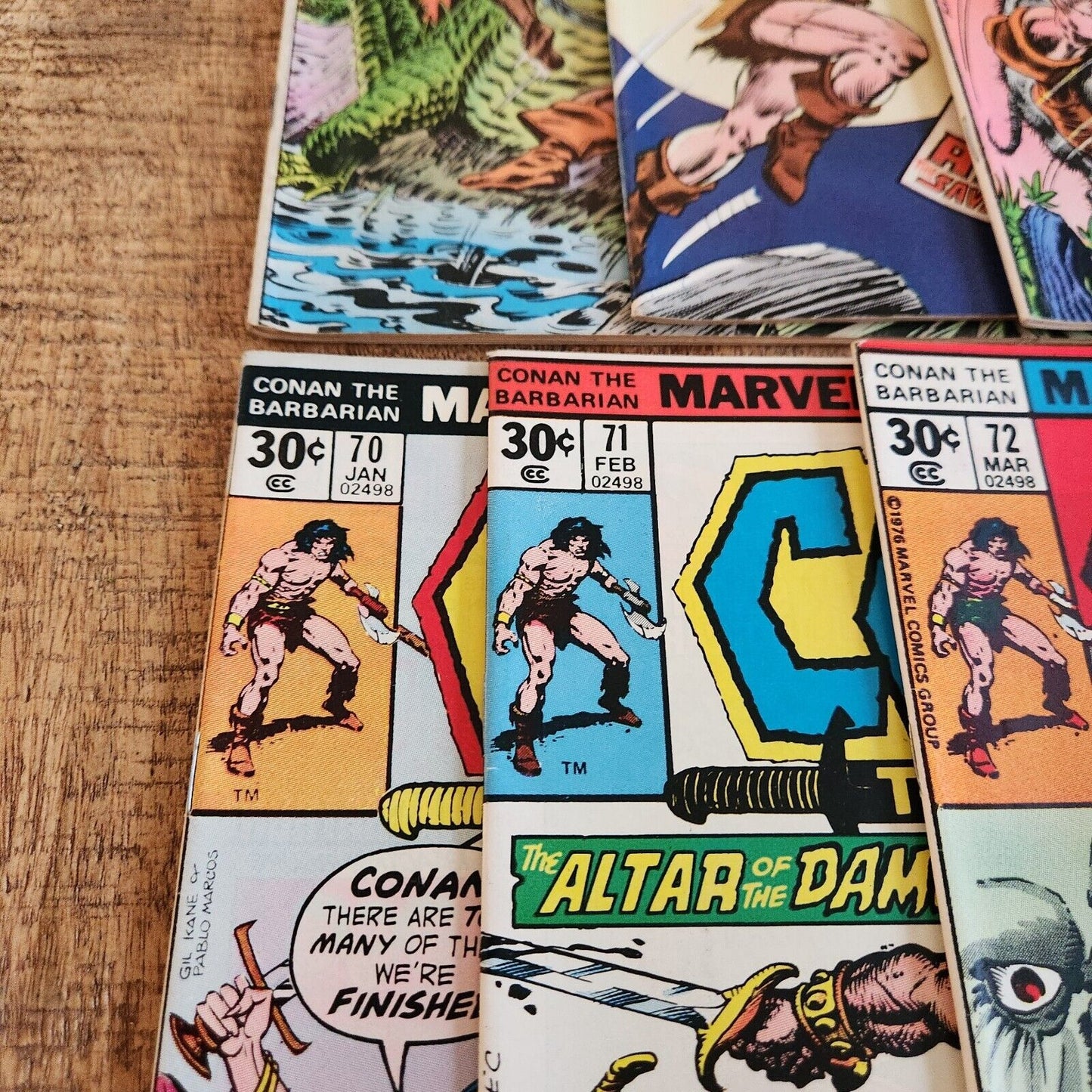 Conan The Barbarian #60-79 Marvel Comic Book Lot of 20 FN+ 6.5 1976-1977