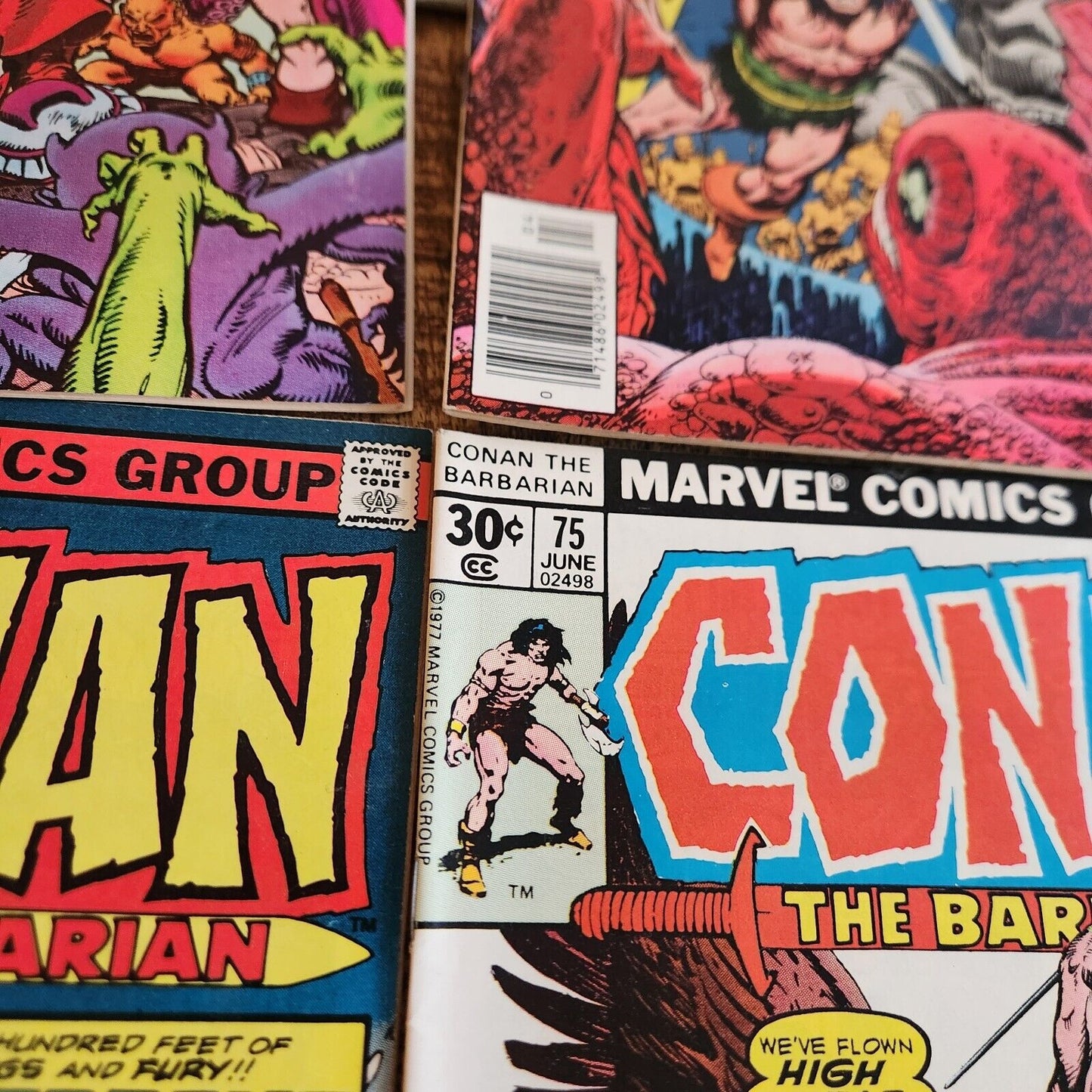 Conan The Barbarian #60-79 Marvel Comic Book Lot of 20 FN+ 6.5 1976-1977