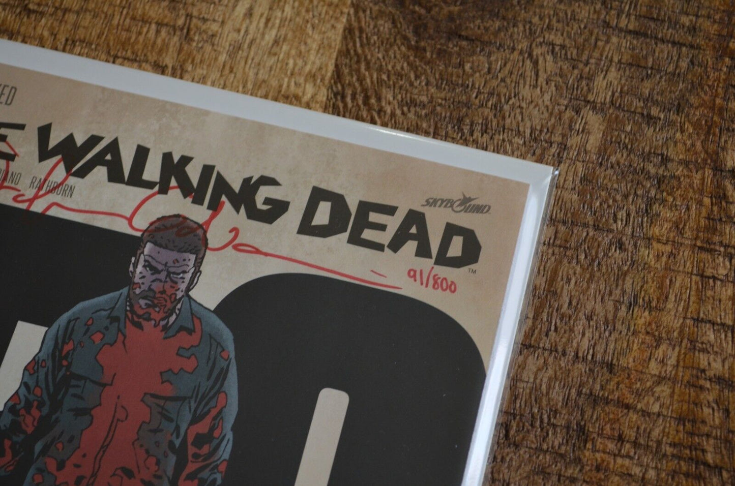 Walking Dead #150 Gaudiano Signature with COA 2016 NM Comic Book