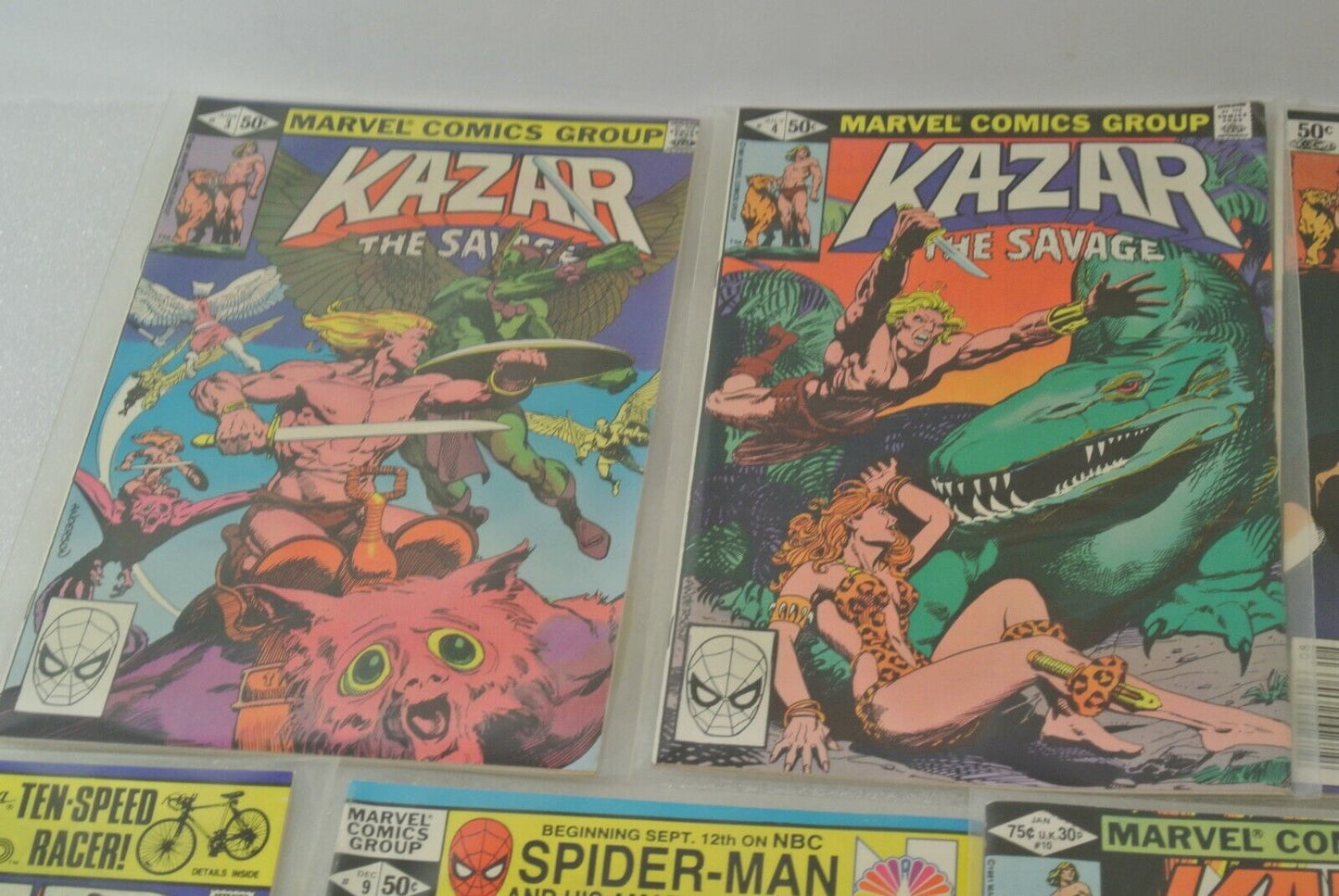 Ka-Zar the Savage #3 4 5 6 7 8 9 10 12 13 14 Marvel Comics 1971-1982 Lot of 11