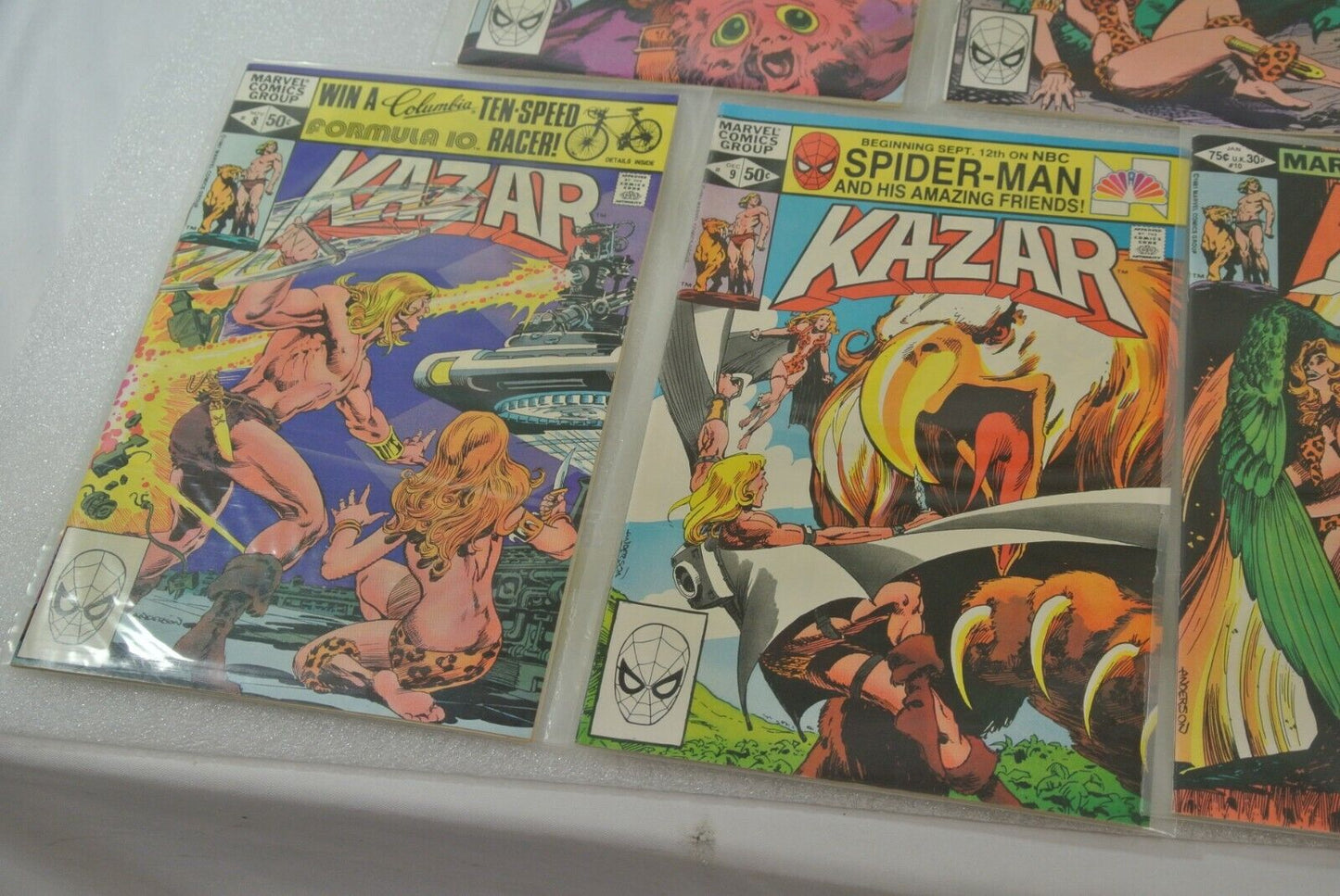 Ka-Zar the Savage #3 4 5 6 7 8 9 10 12 13 14 Marvel Comics 1971-1982 Lot of 11