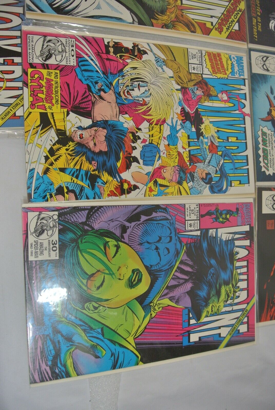 Wolverine #28-33 51-55 57 58 60 62 Marvel Comics 1991-1992 Lot of 15 NM- 9.0