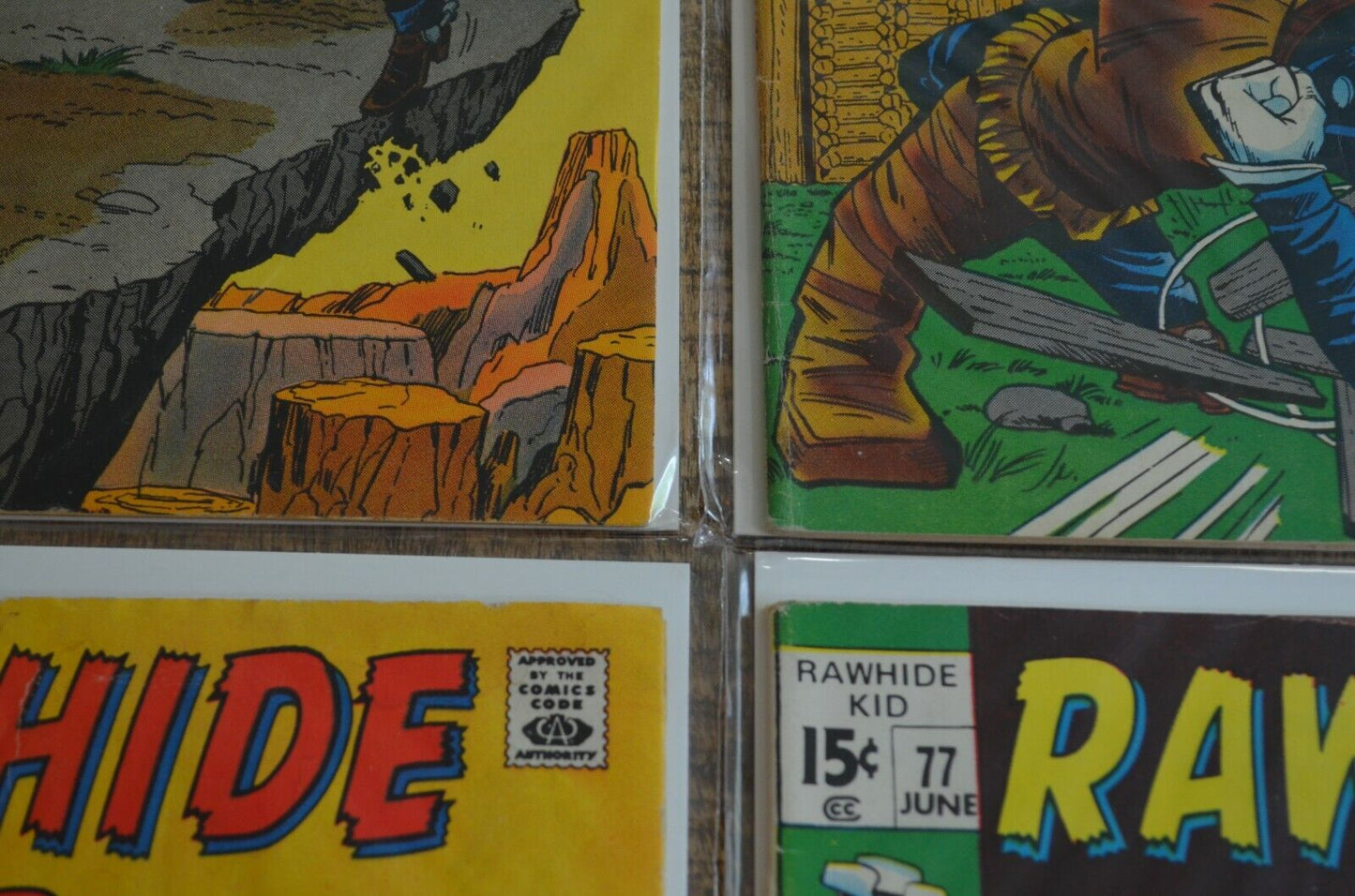 Rawhide Kid #71 72 76 77 (Marvel, 1969 & 1970) FN Lot of Four Comic Books
