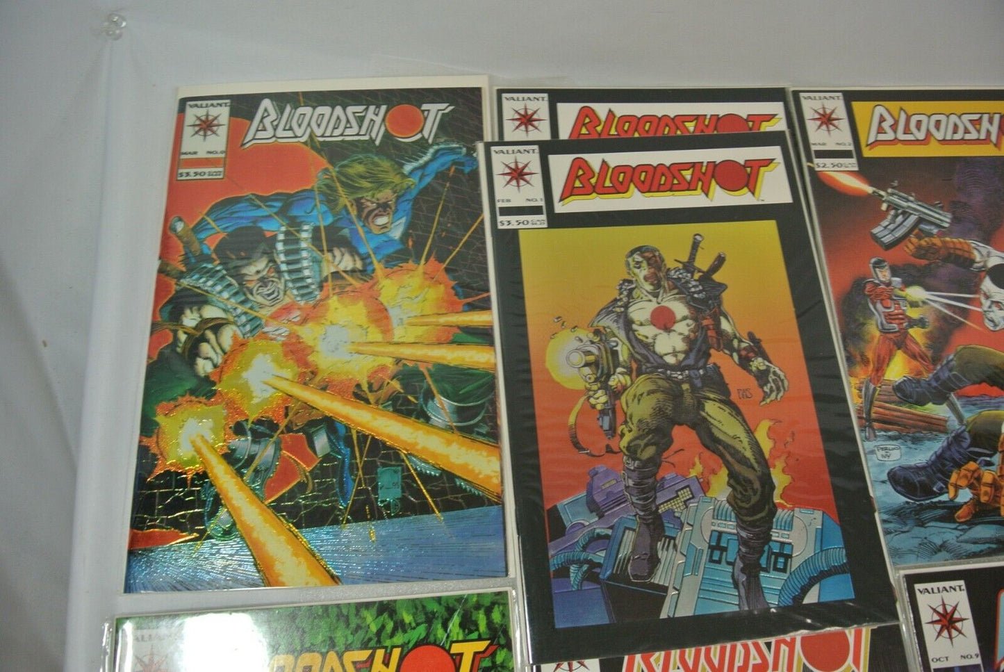 Bloodshot #0 1-15 Valiant 1993 1994 NM 9.0 Comic Book Lot of 17 Ninjak