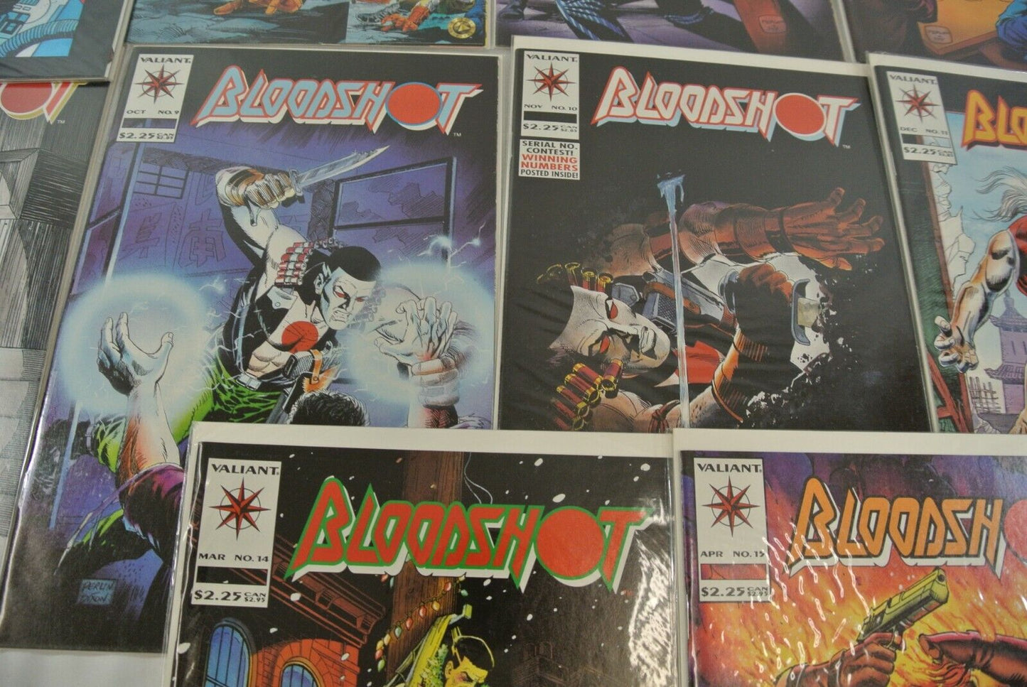 Bloodshot #0 1-15 Valiant 1993 1994 NM 9.0 Comic Book Lot of 17 Ninjak