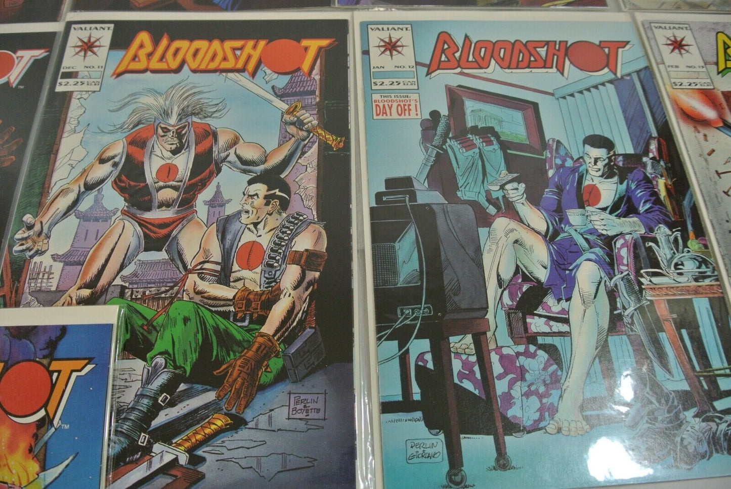 Bloodshot #0 1-15 Valiant 1993 1994 NM 9.0 Comic Book Lot of 17 Ninjak