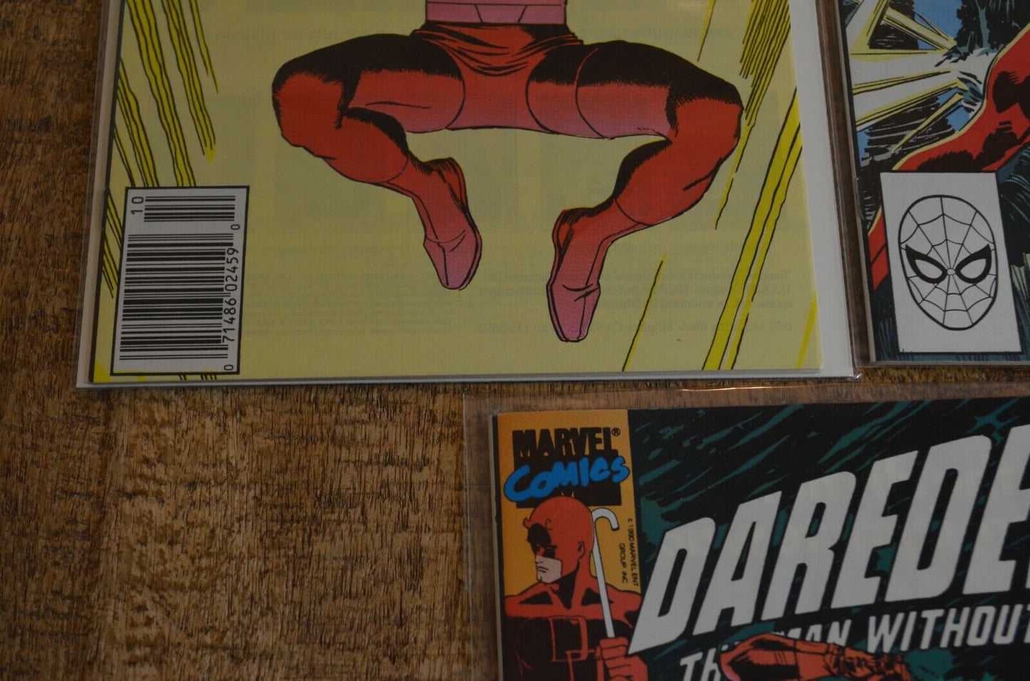 Daredevil #271 272 274-276 278-281 Marvel Comic Book Lot Newsstand 9.0 NM-