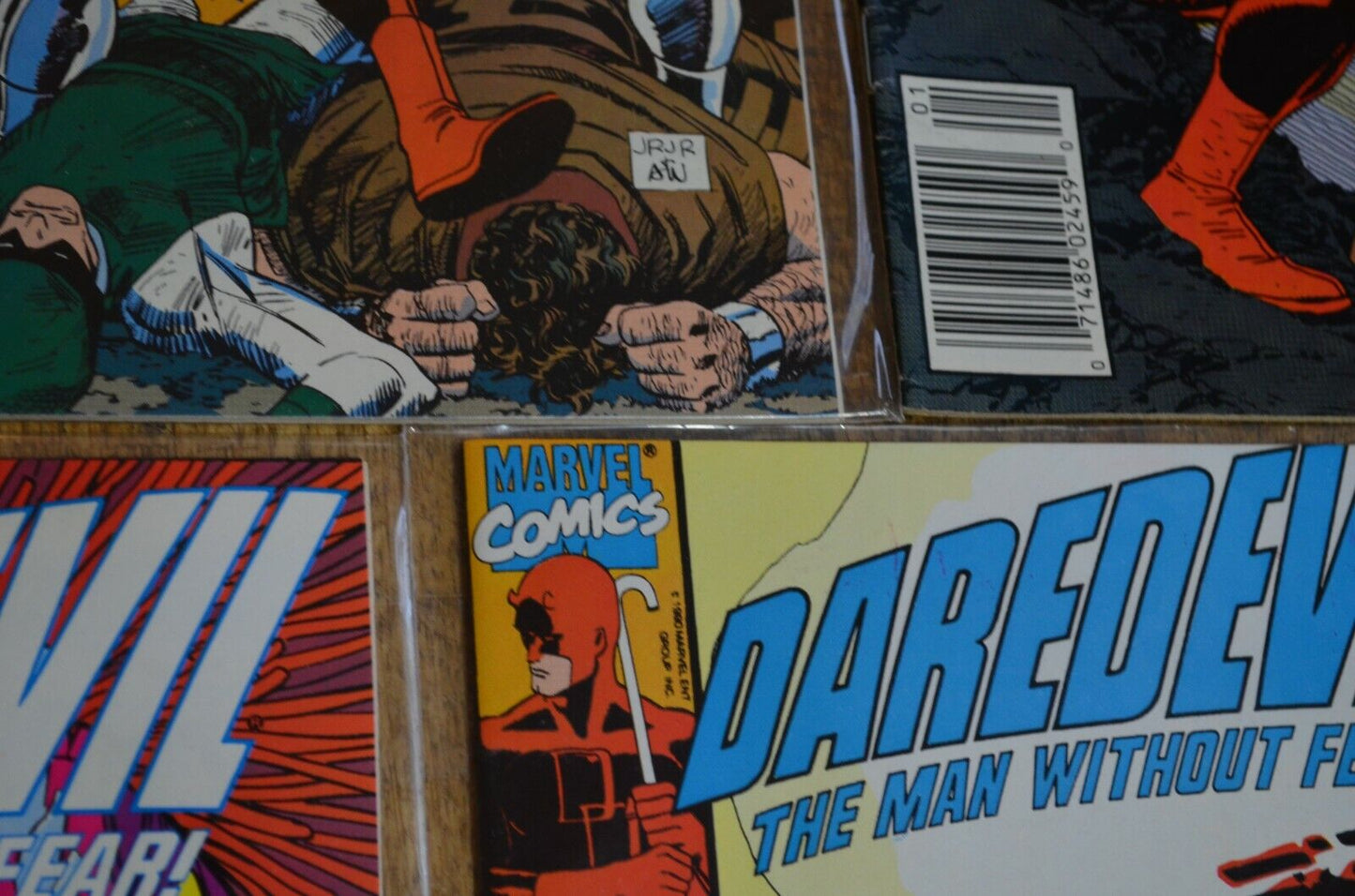 Daredevil #271 272 274-276 278-281 Marvel Comic Book Lot Newsstand 9.0 NM-