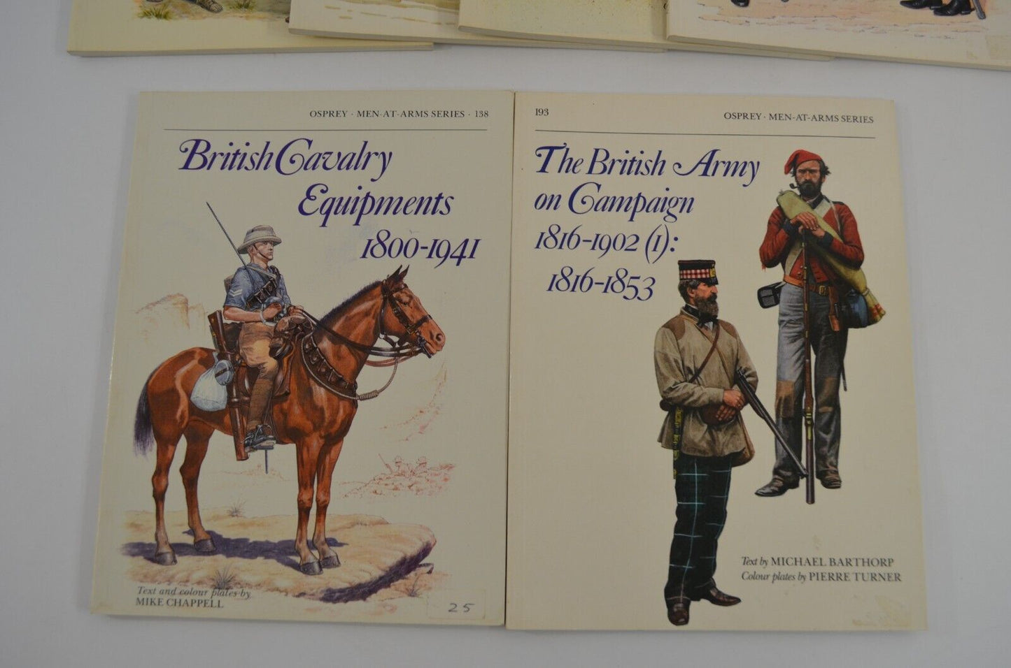 Osprey Men at Arms Book Series Romes Enemies Wellingtons Light British Cavalry +