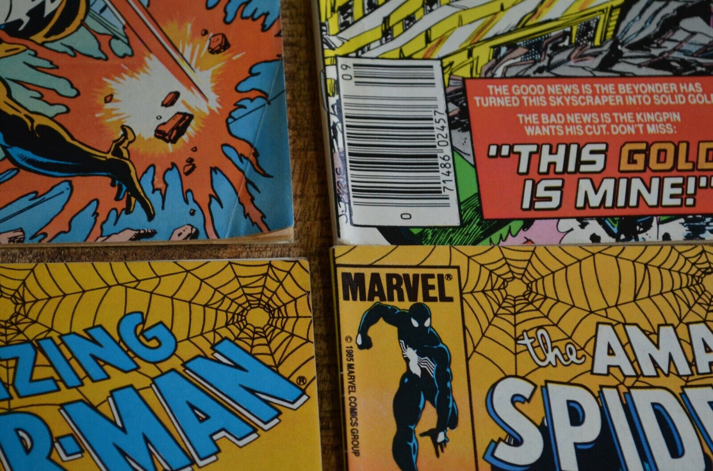 Amazing Spider-Man #265 267-269 271 273 Marvel Comic Book Lot of 6 FN 6.5