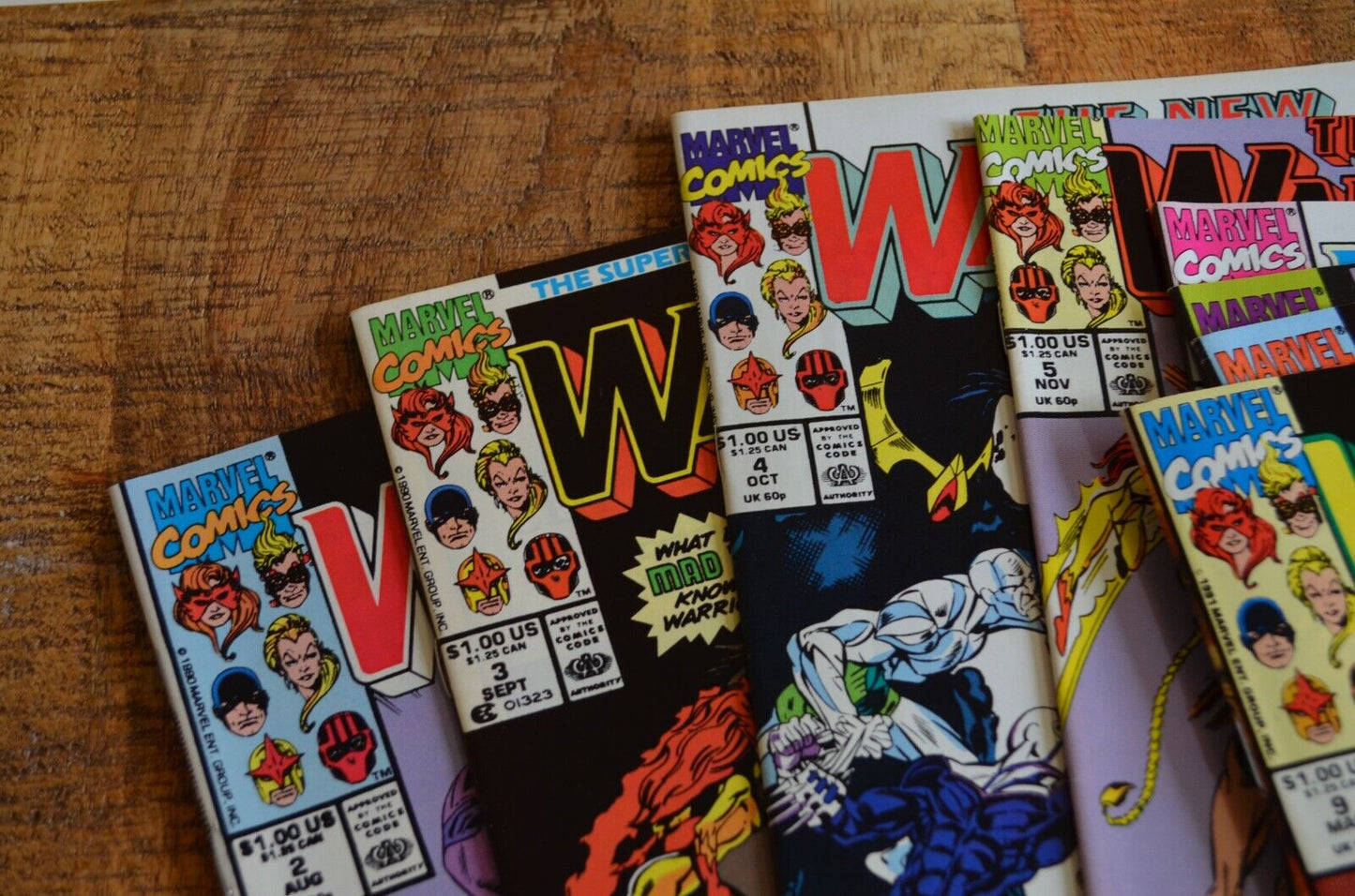 New Warriors #1-18 Annual #1 Marvel Comic Book Lot of 19 NM 9.2 Nova App 1990