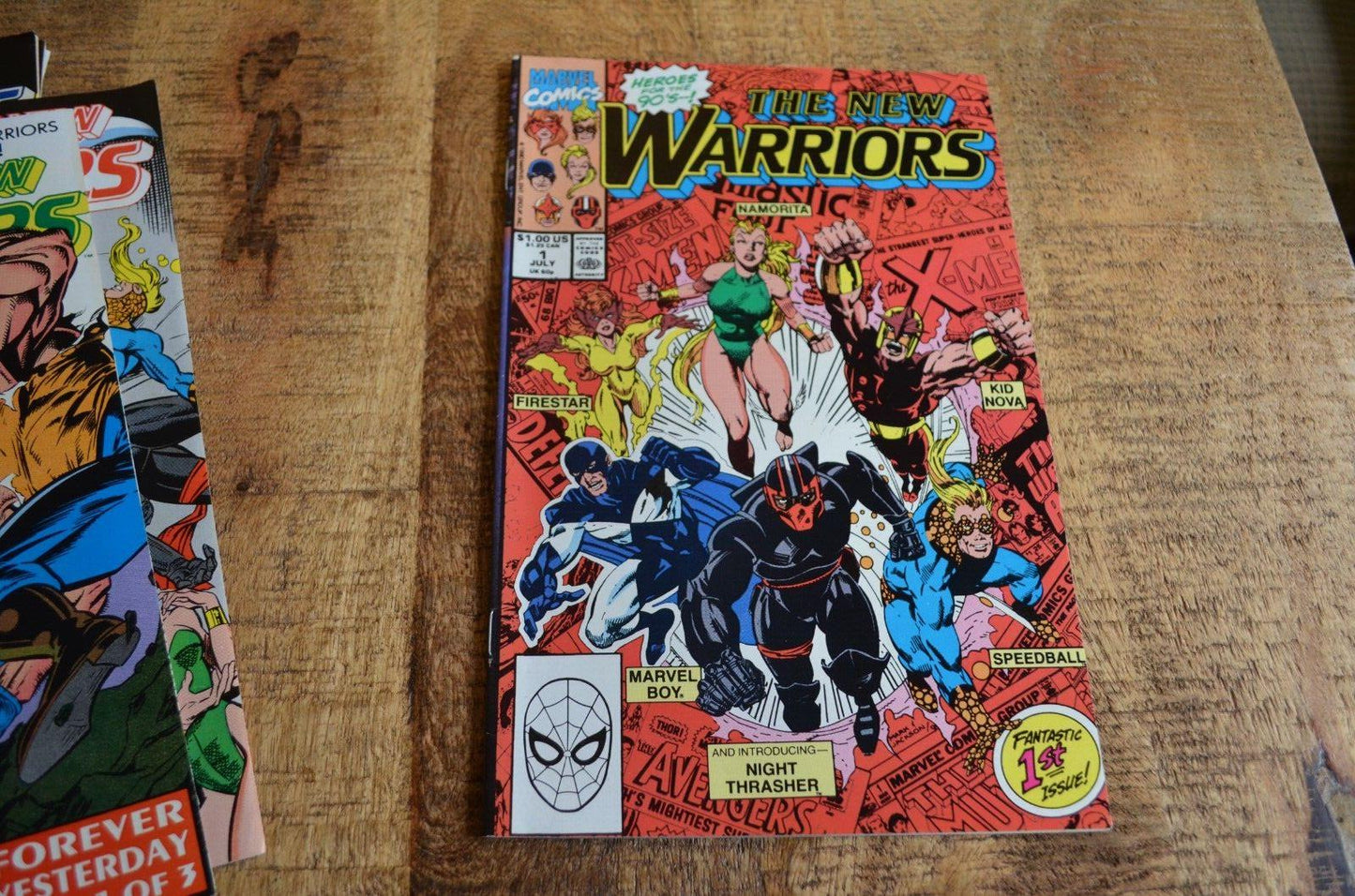 New Warriors #1-18 Annual #1 Marvel Comic Book Lot of 19 NM 9.2 Nova App 1990